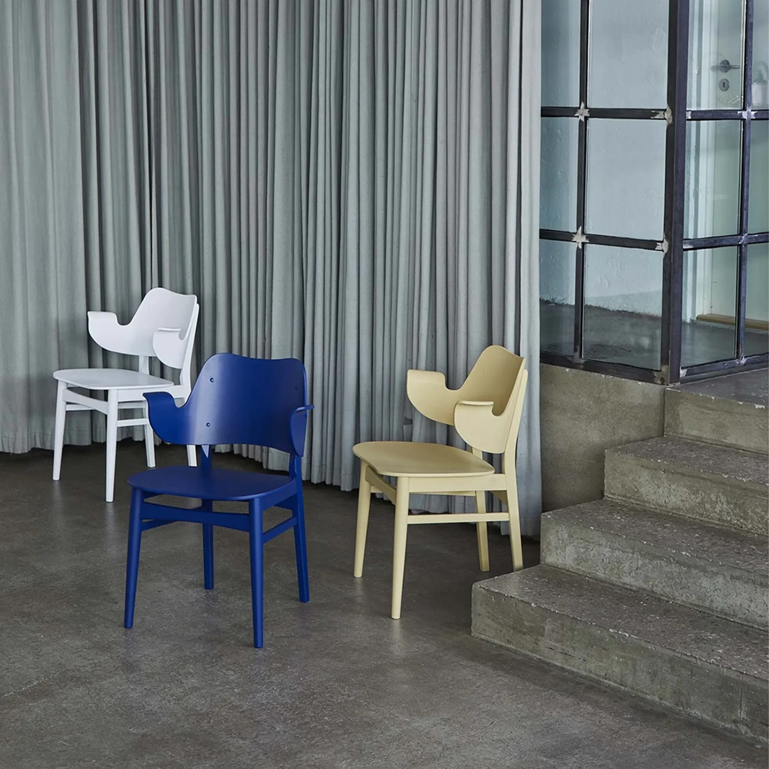 Warm Nordic - Dining chair - Gesture Chair / Colour - Light Blue