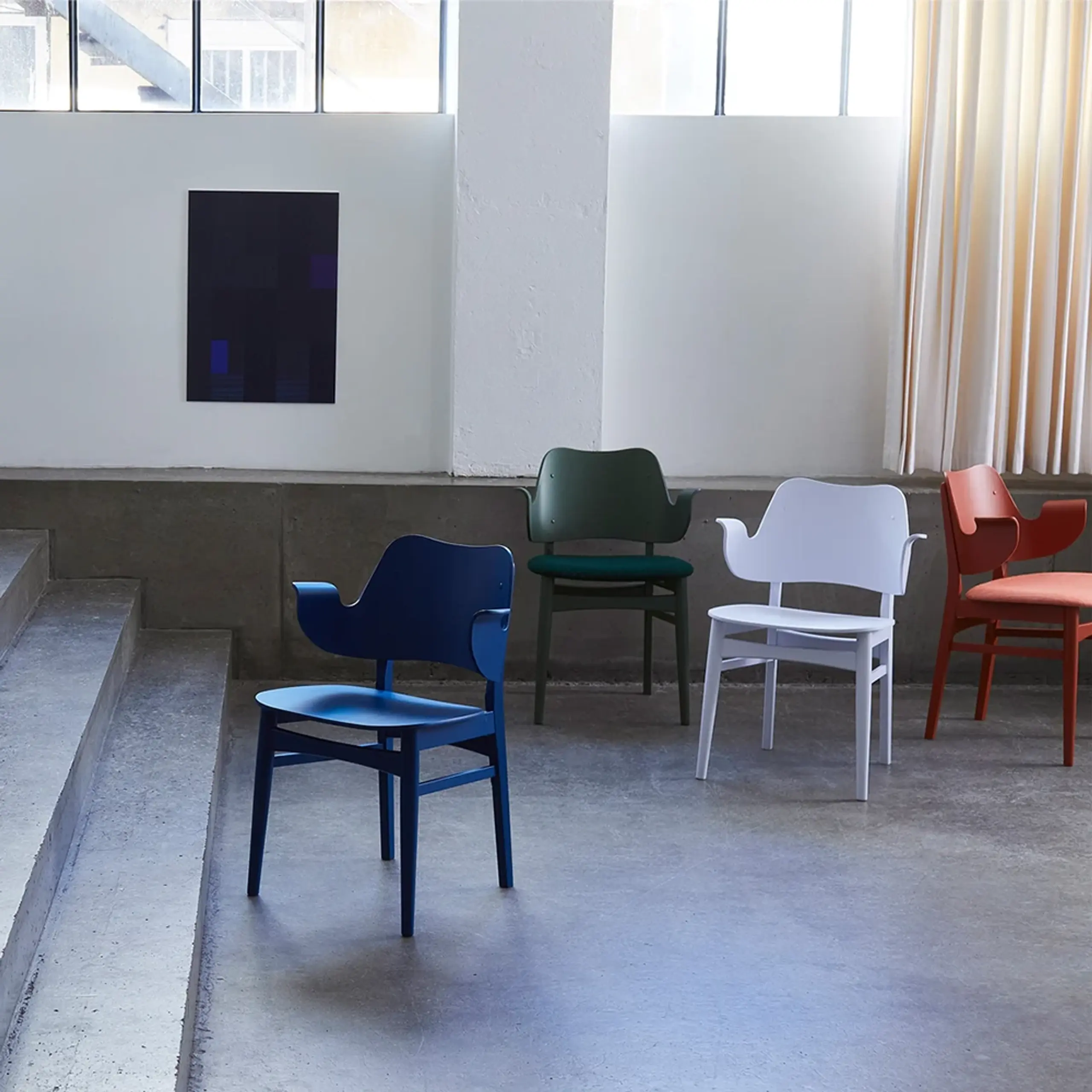 Warm Nordic - Silla de comedor - Gesture Chair / Colour - Rust