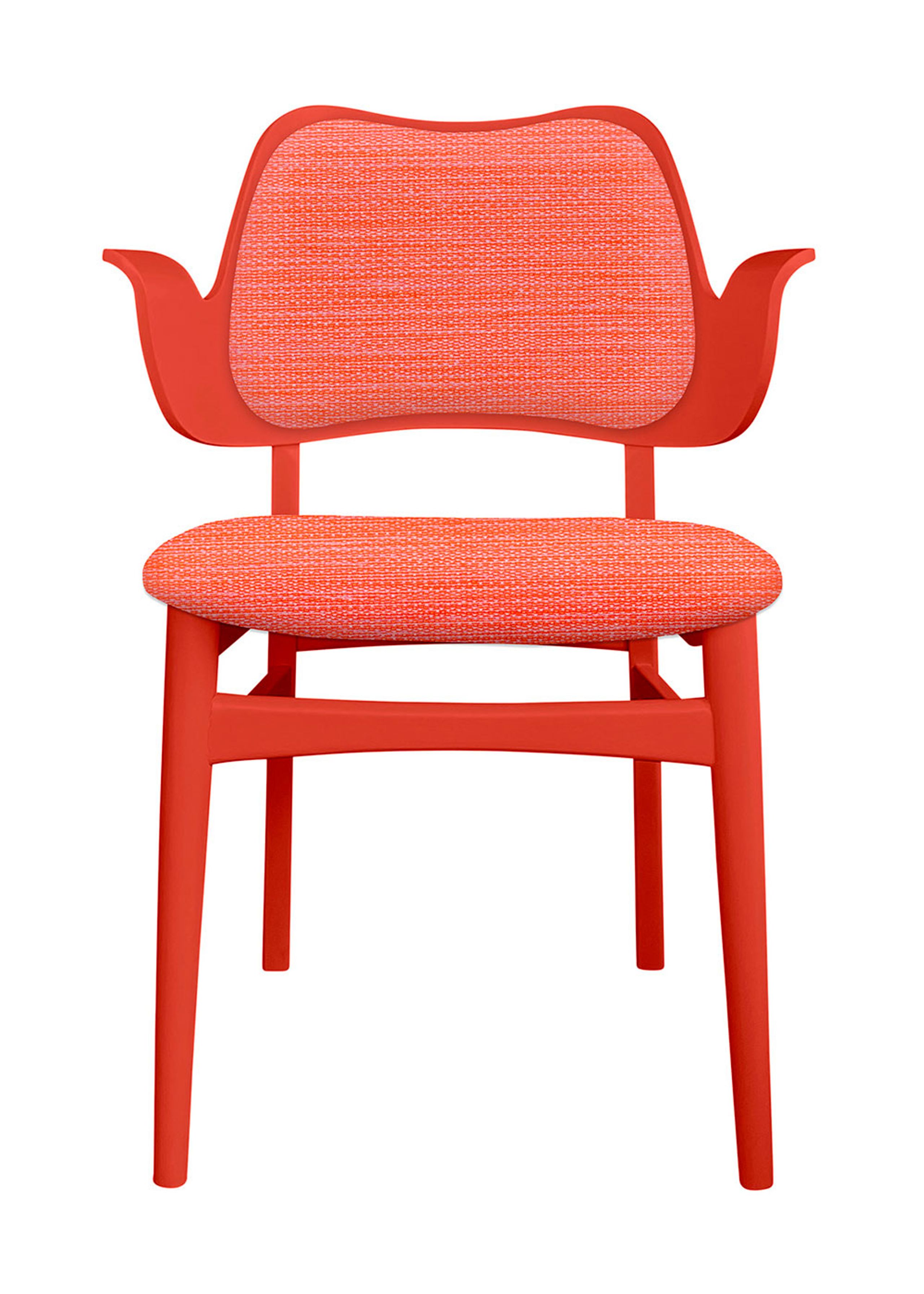 Warm Nordic - Sedia da pranzo - Gesture Chair / Colour - Rust - Balder 0542/Balder 0542