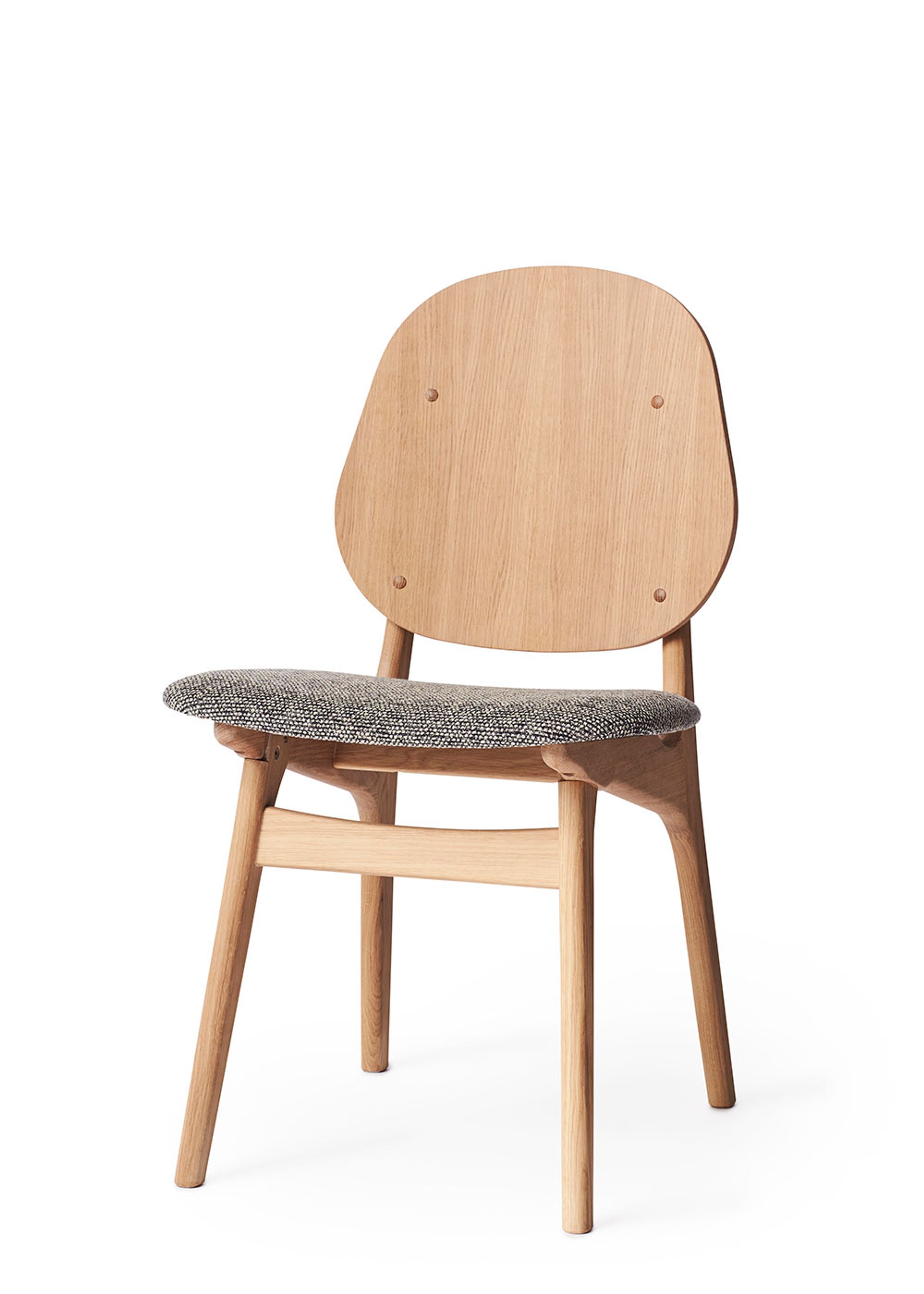 Warm Nordic - Stuhl - Noble Chair / White Oiled Oak - Savananna 152 (Graphic Sprinkle)