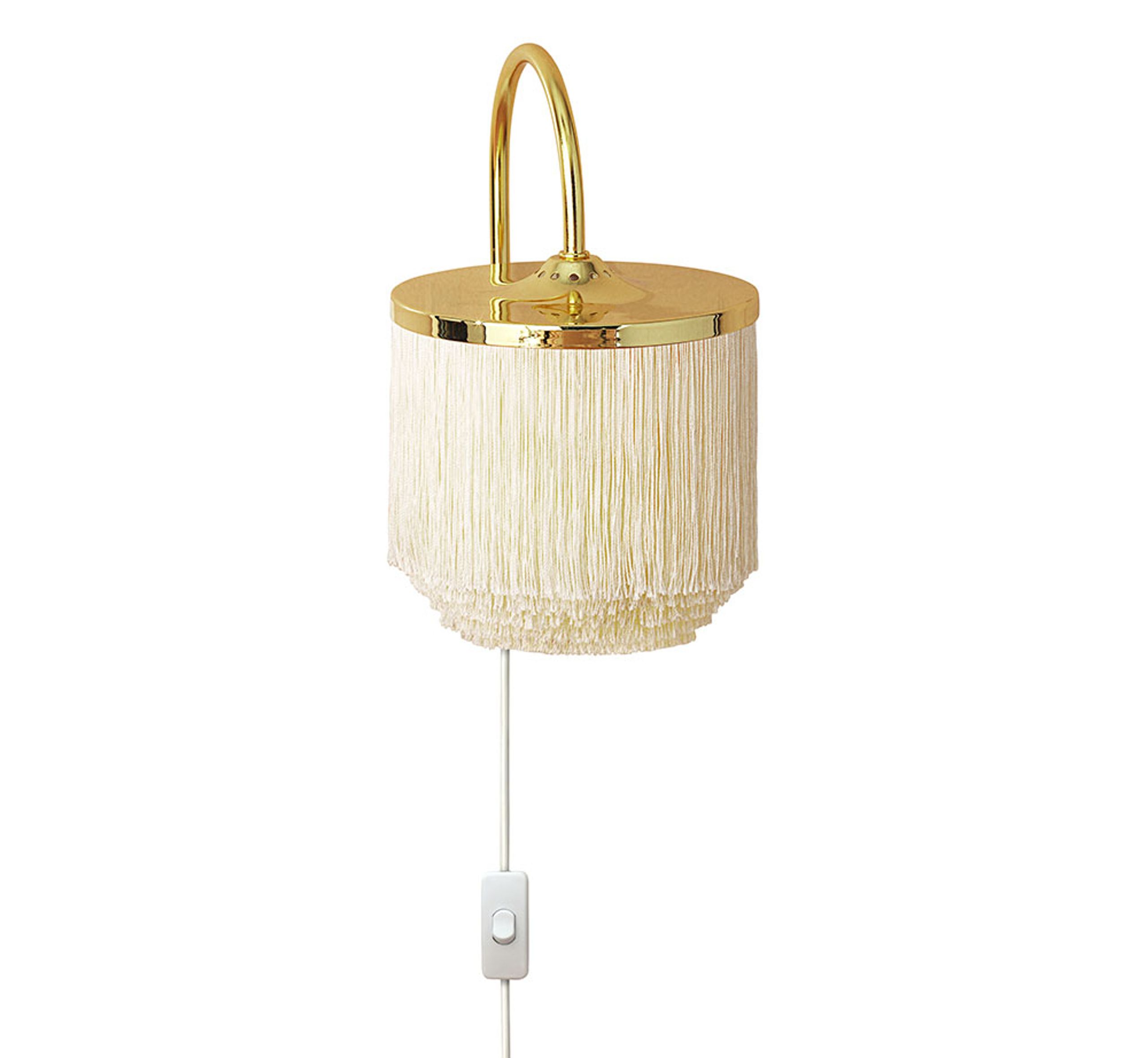 Warm Nordic - Væglampe - Fringe / Wall Lamp - Cream White
