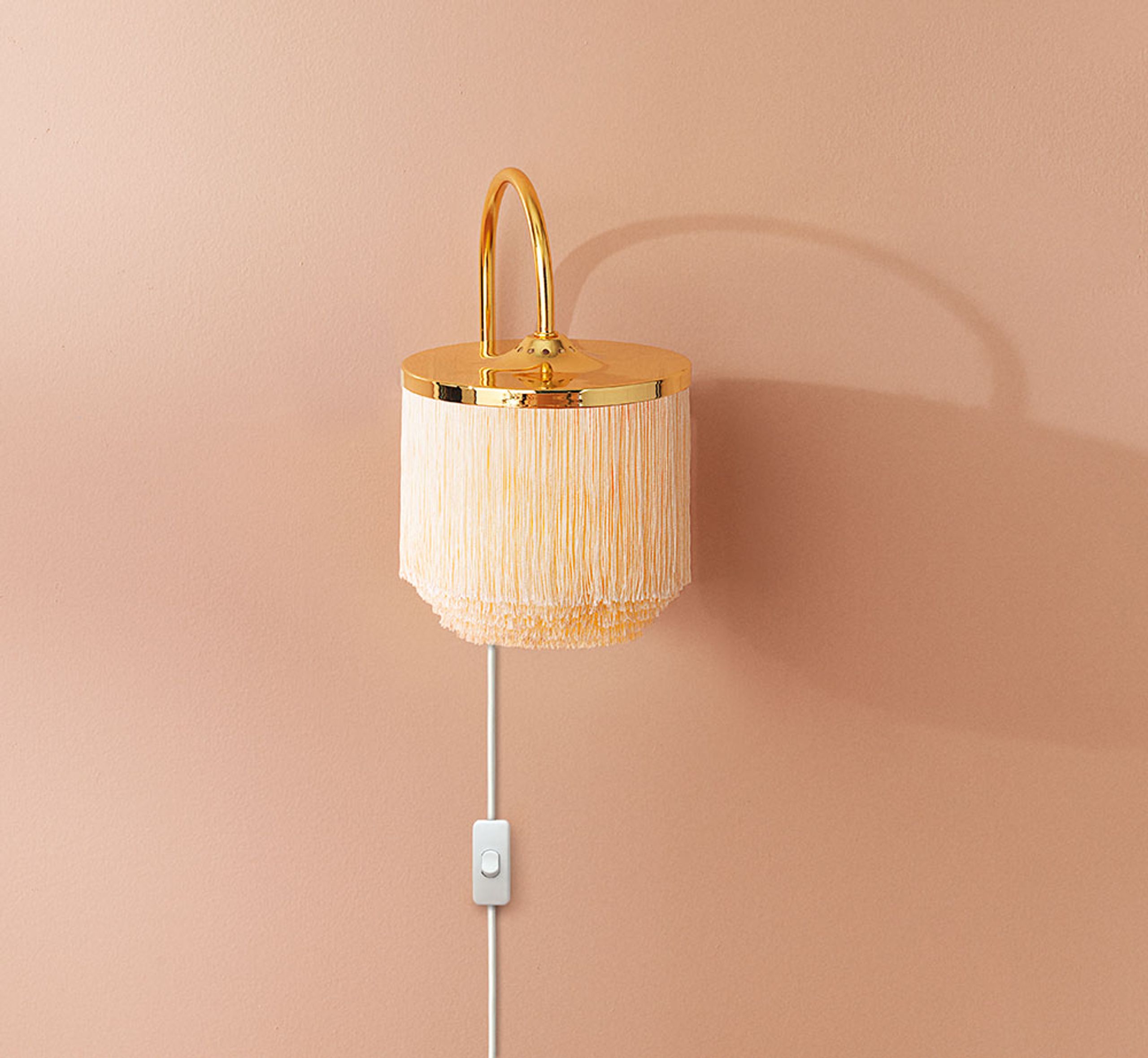 Warm Nordic - Væglampe - Fringe / Wall Lamp - Cream White