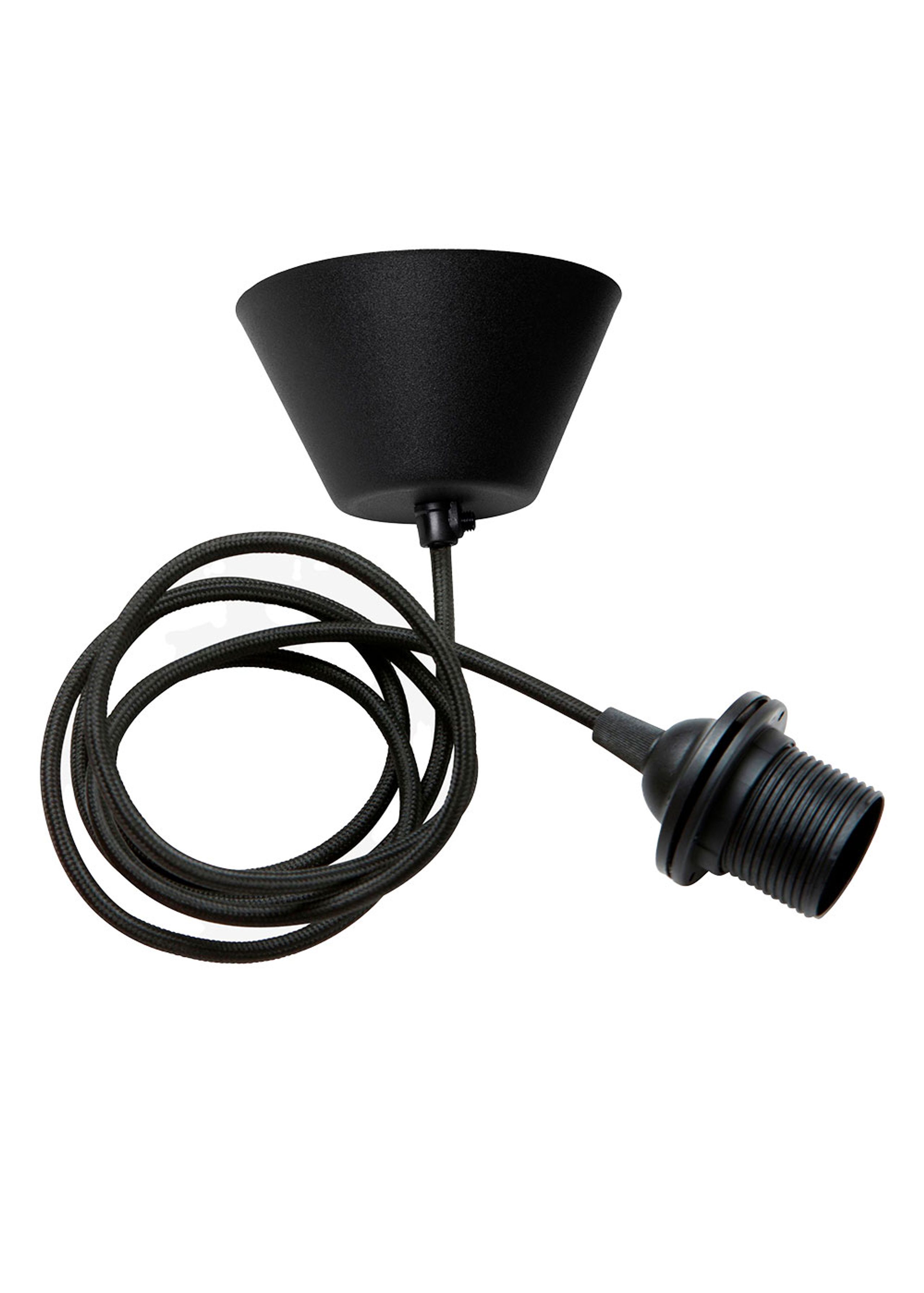 Watt & Veke - Cable holder - Ceiling Cable Set - Black