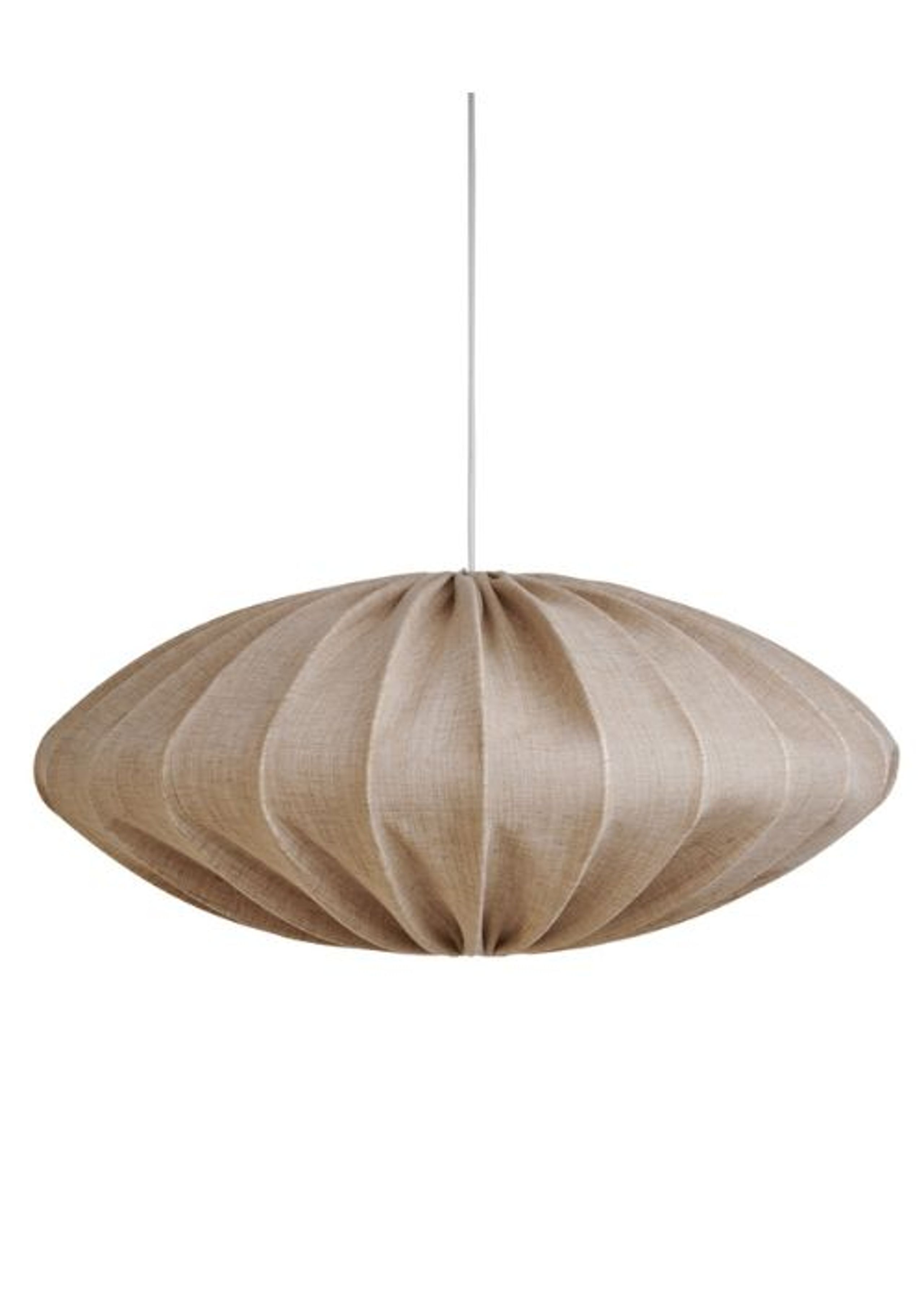 Watt & Veke - Pendant Lamp - Ellipse Linen - Sand - Large