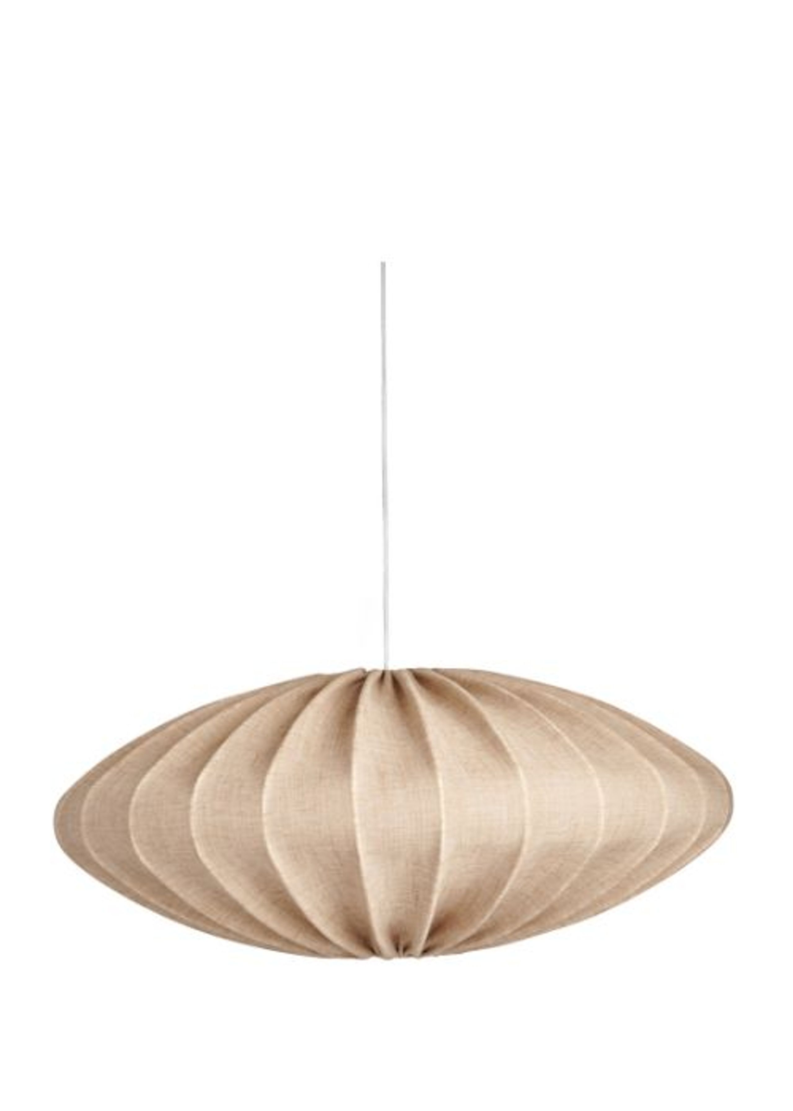 Watt & Veke - Pendule - Ellipse Linen - Sand - Small