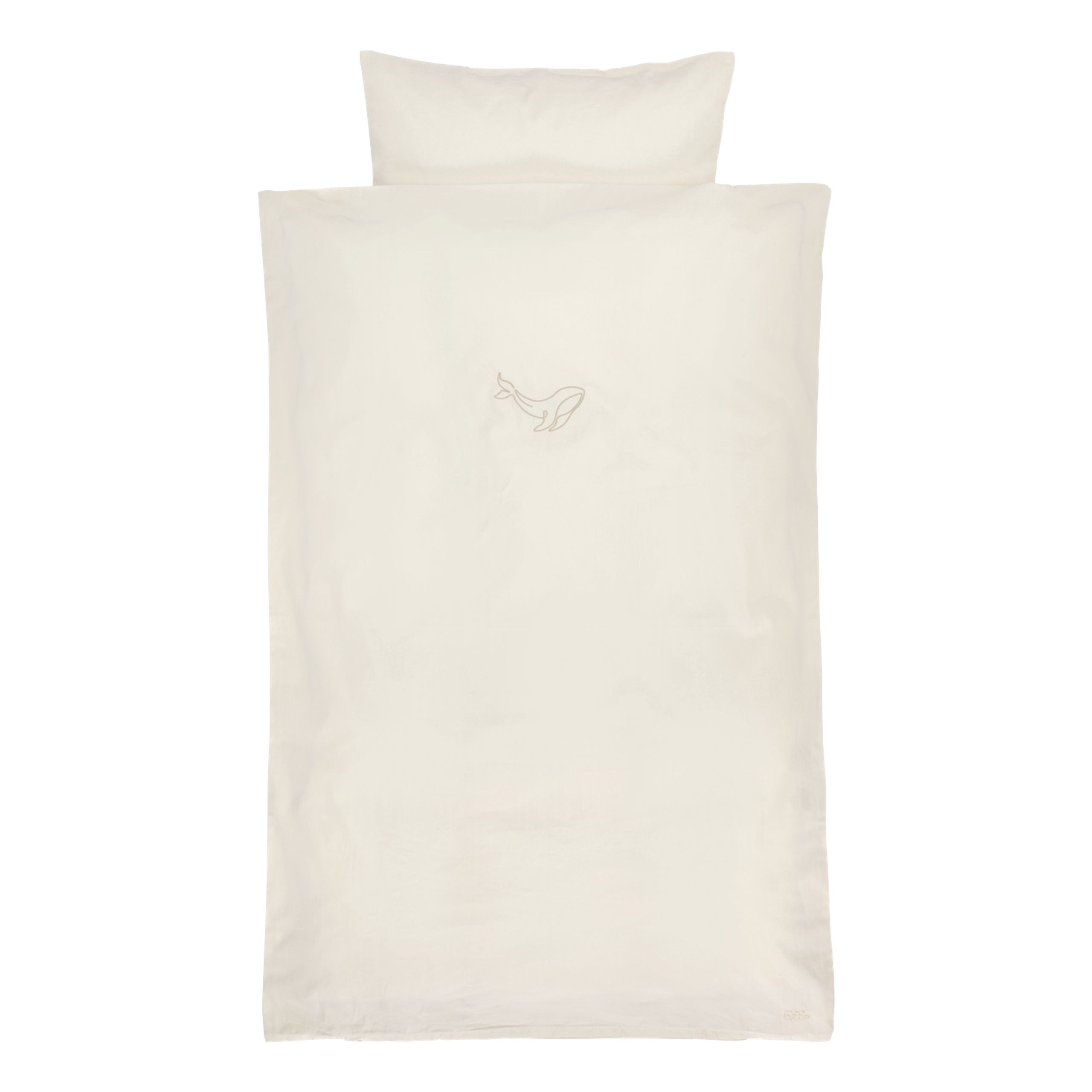 We Are Bitte - Børnesengetøj - Baby Sengetøj - Oat Hval