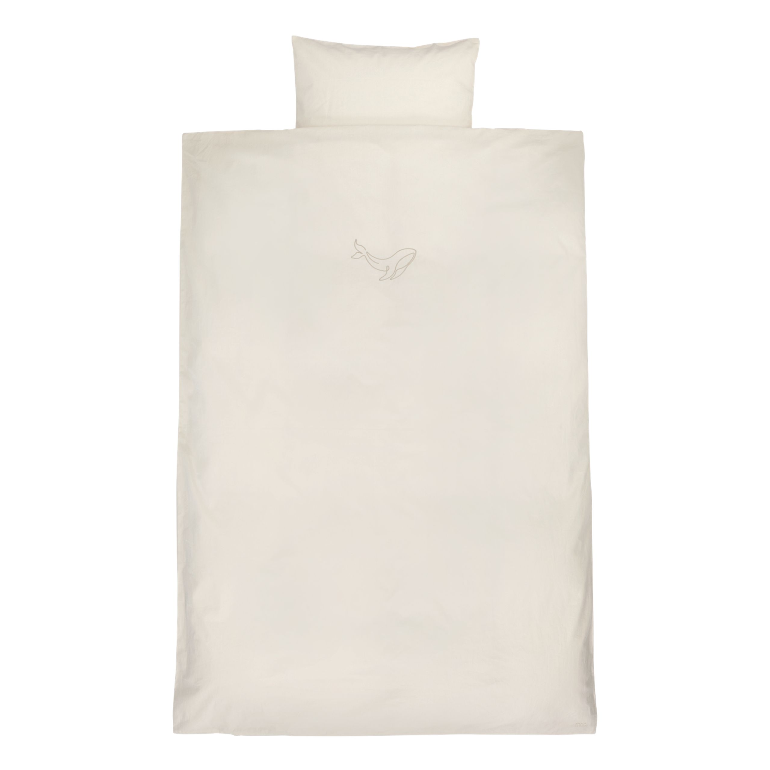 We Are Bitte - Dětské povlečení - Junior Sengetøj - Oat Hval