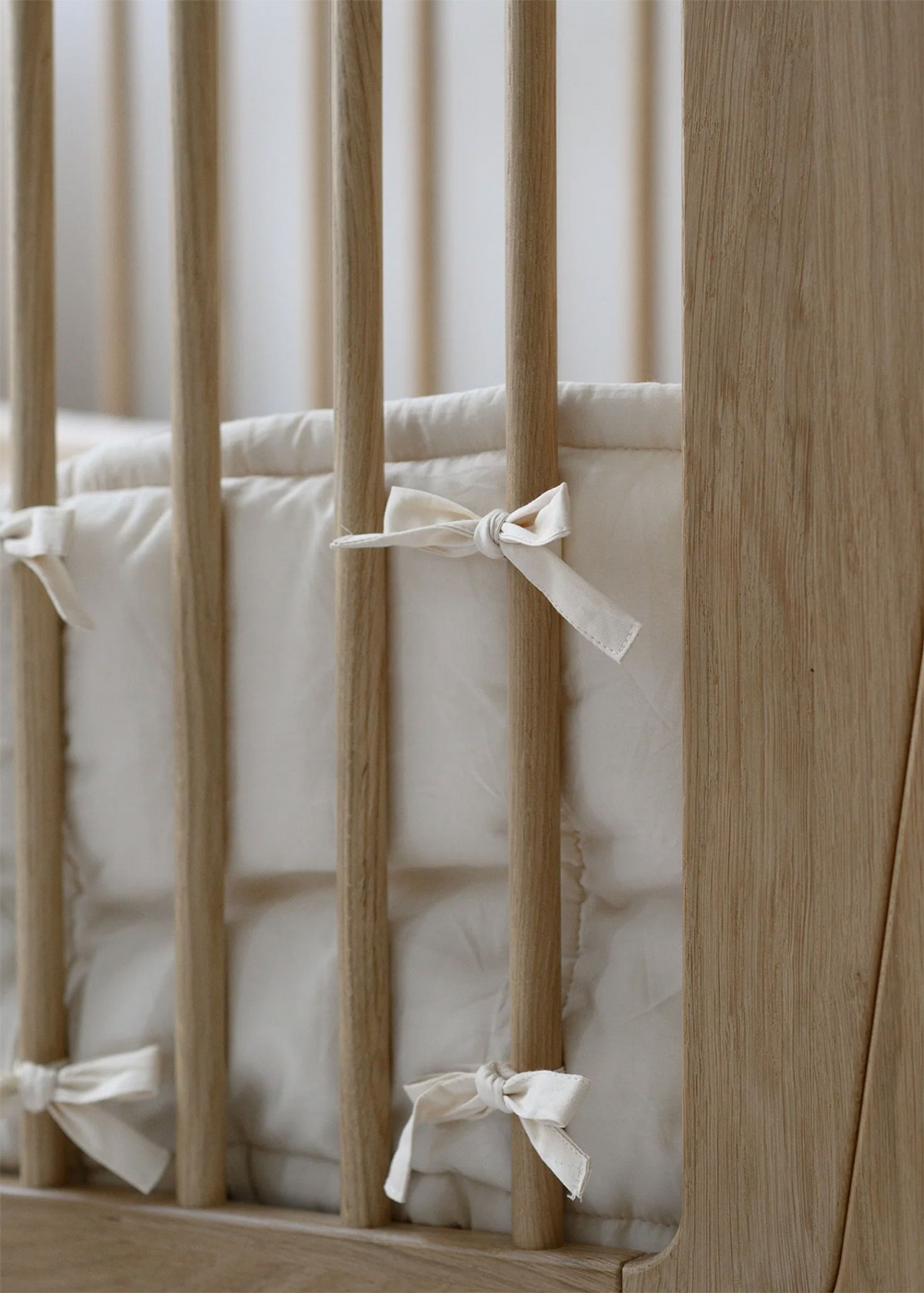 We Are Bitte - Nestchen - Bed Bumper - Light Sand