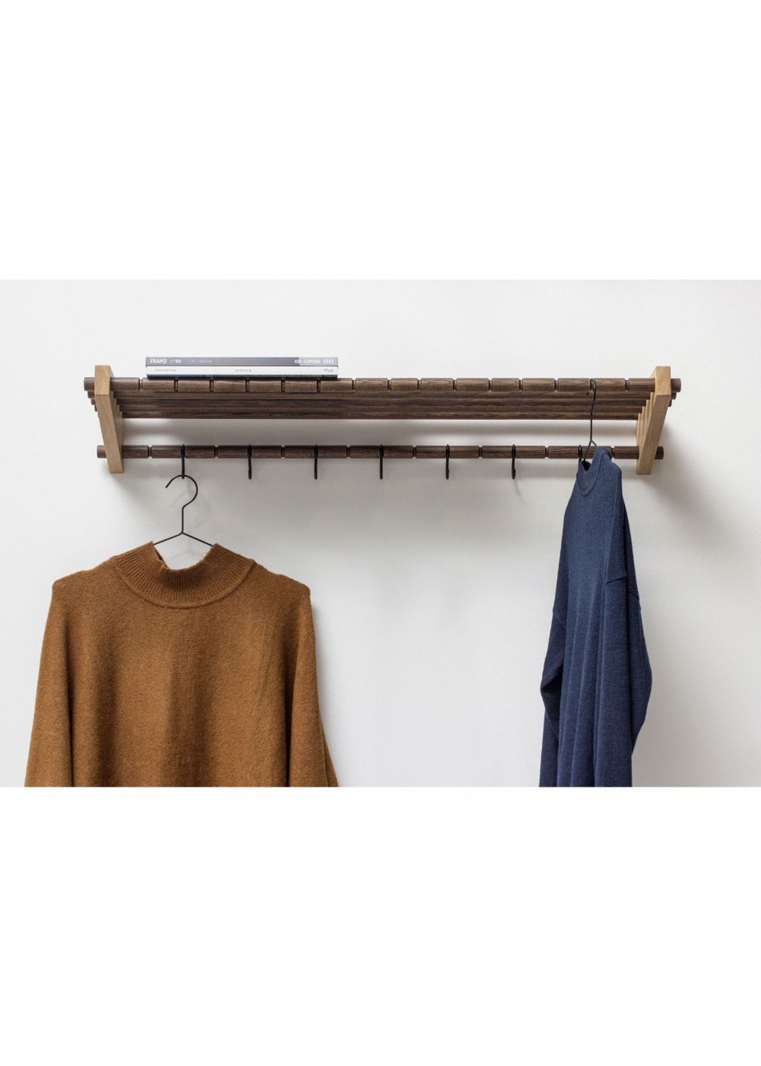 WeDoWood - Hutablage - Moodrack - Moodrack 98 cm - Light and dark Oak