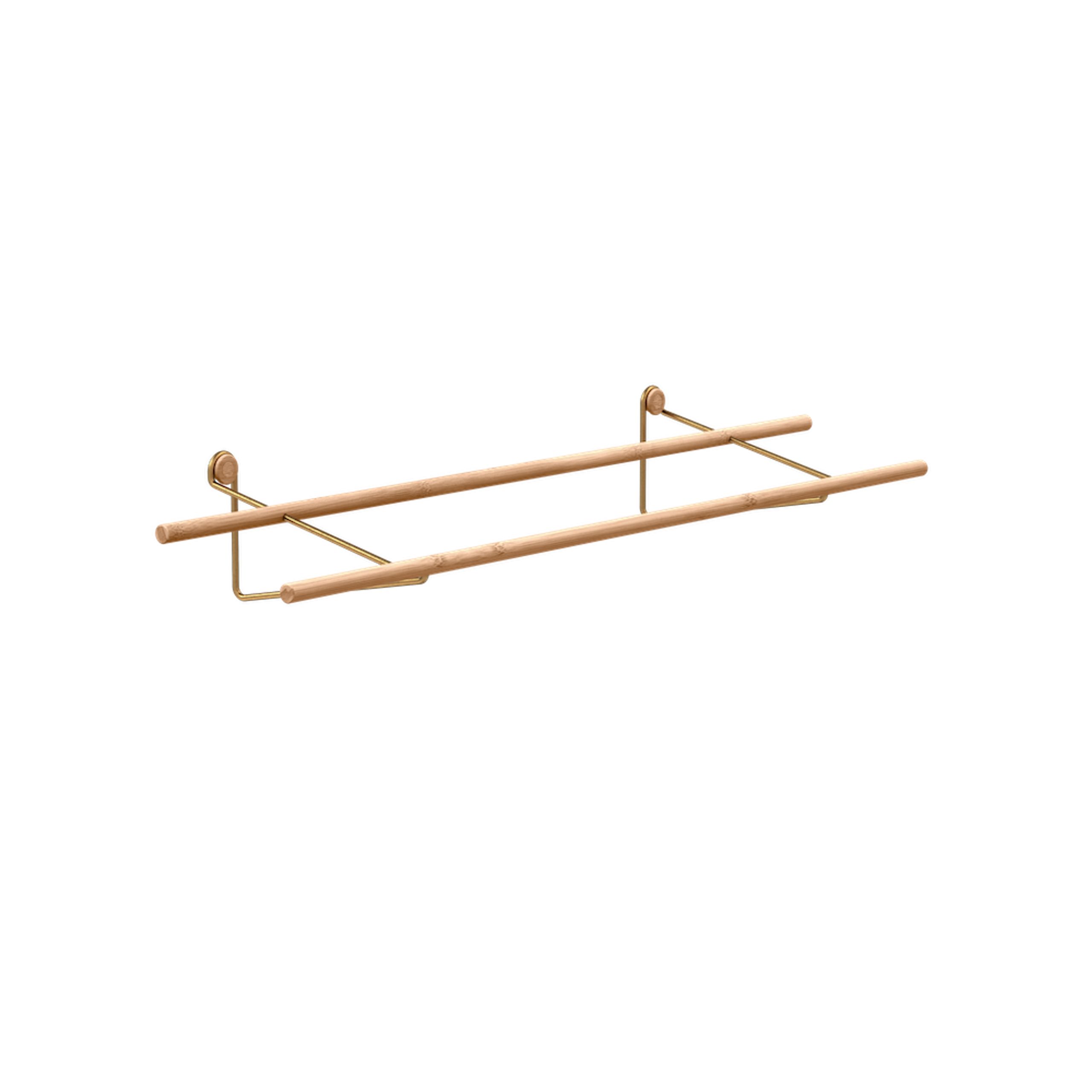 WeDoWood - Shoe Rack - Shoe Rack - WeDoWood - Bamboo/Brass - Large