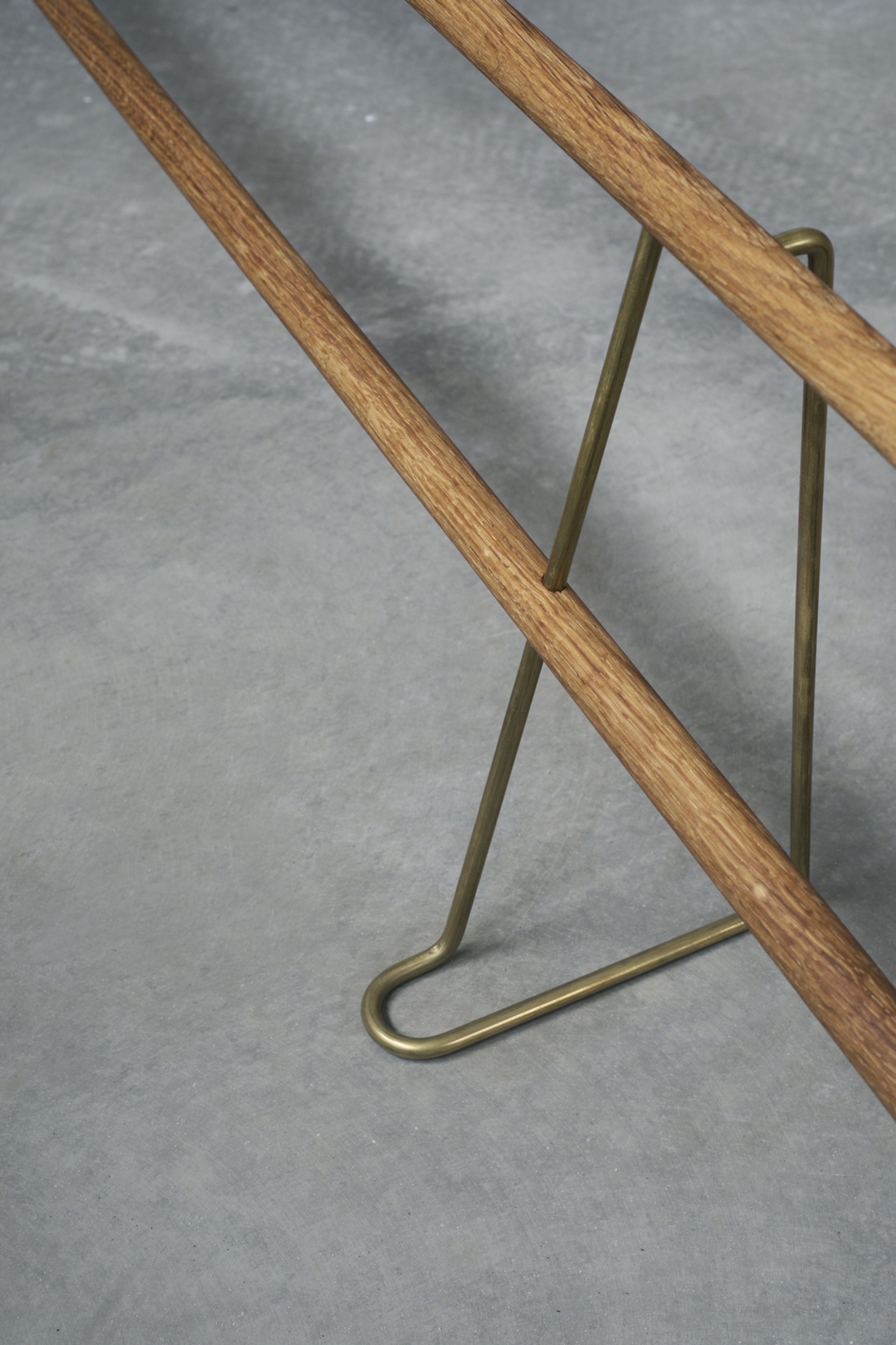 WeDoWood - Porte-chaussures - Shoe Rack - WeDoWood - Oak/Brass - Small