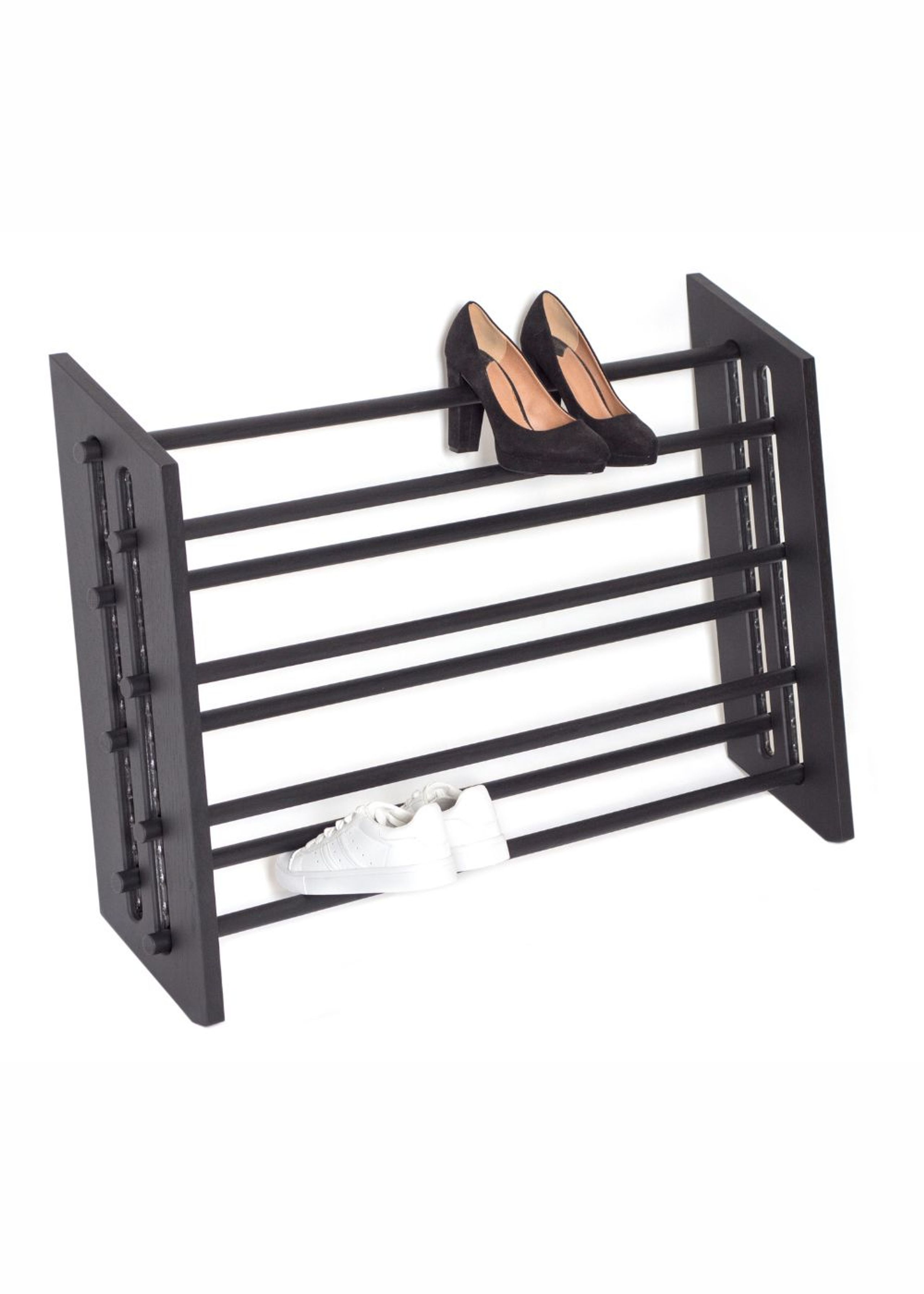 WeDoWood - Shoe Rack - Moodstand - Black Oak - Medium