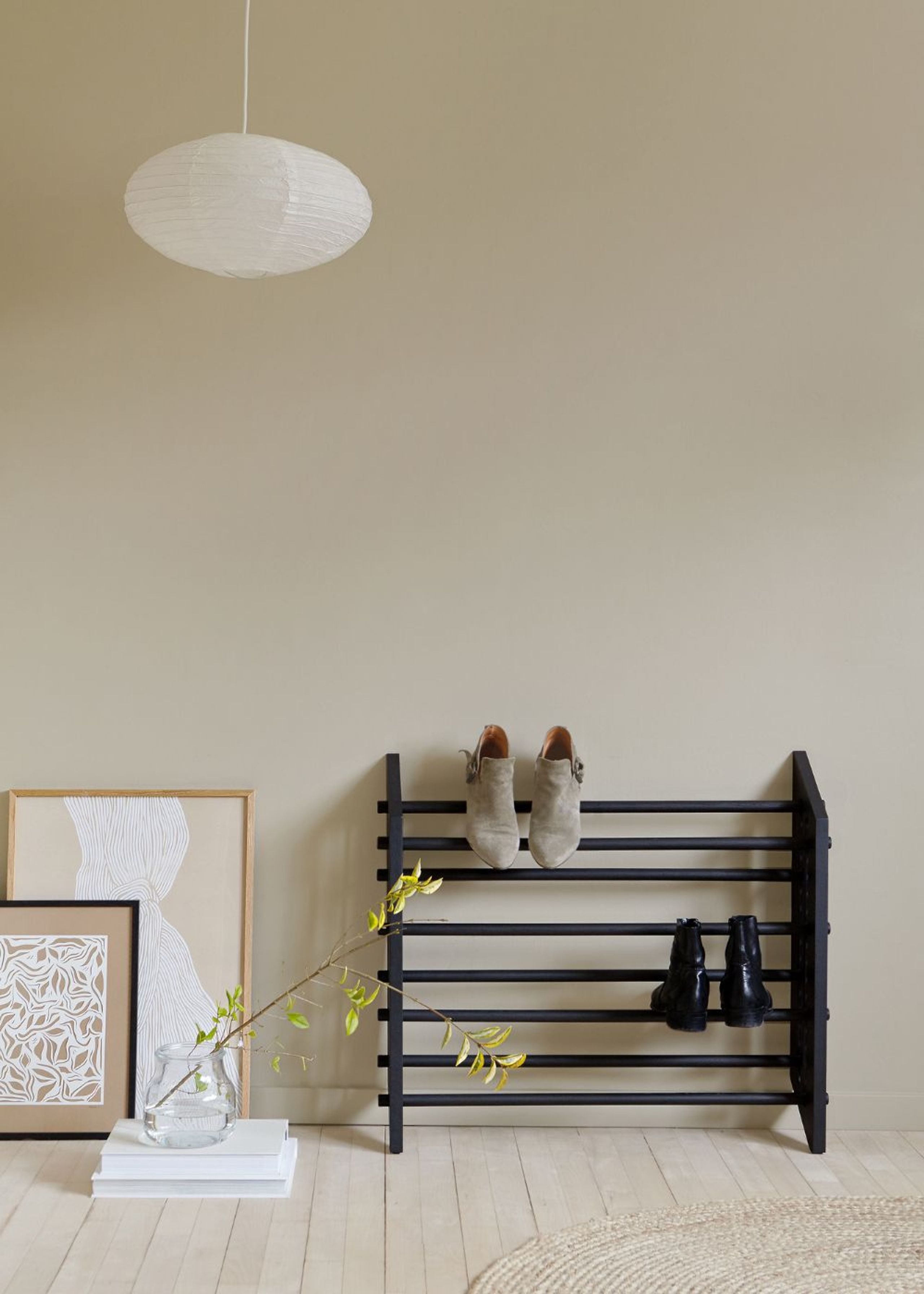 WeDoWood - Shoe Rack - Moodstand - Black Oak - Medium