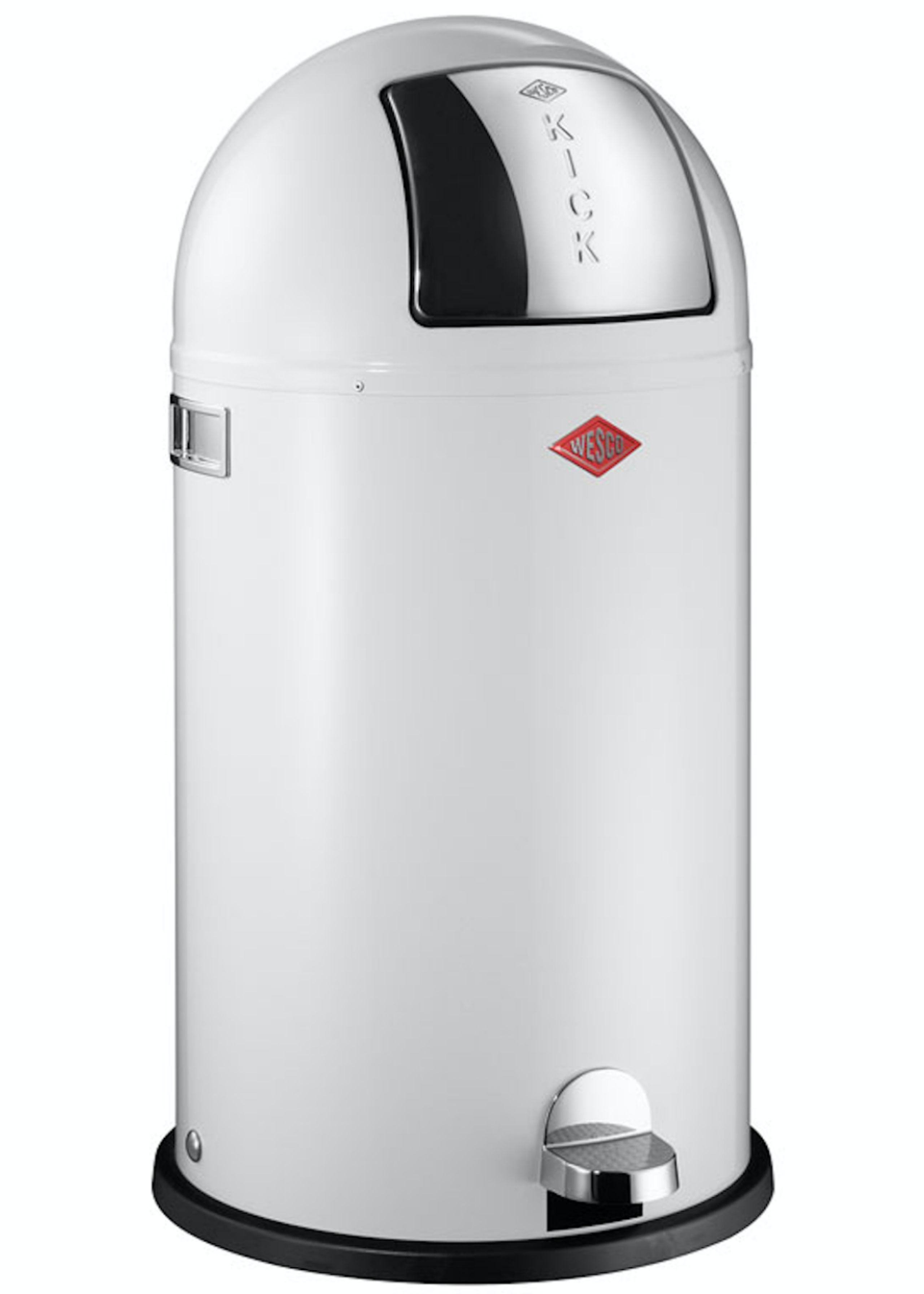 Wesco - Trash Can - Kickboy - Hvid