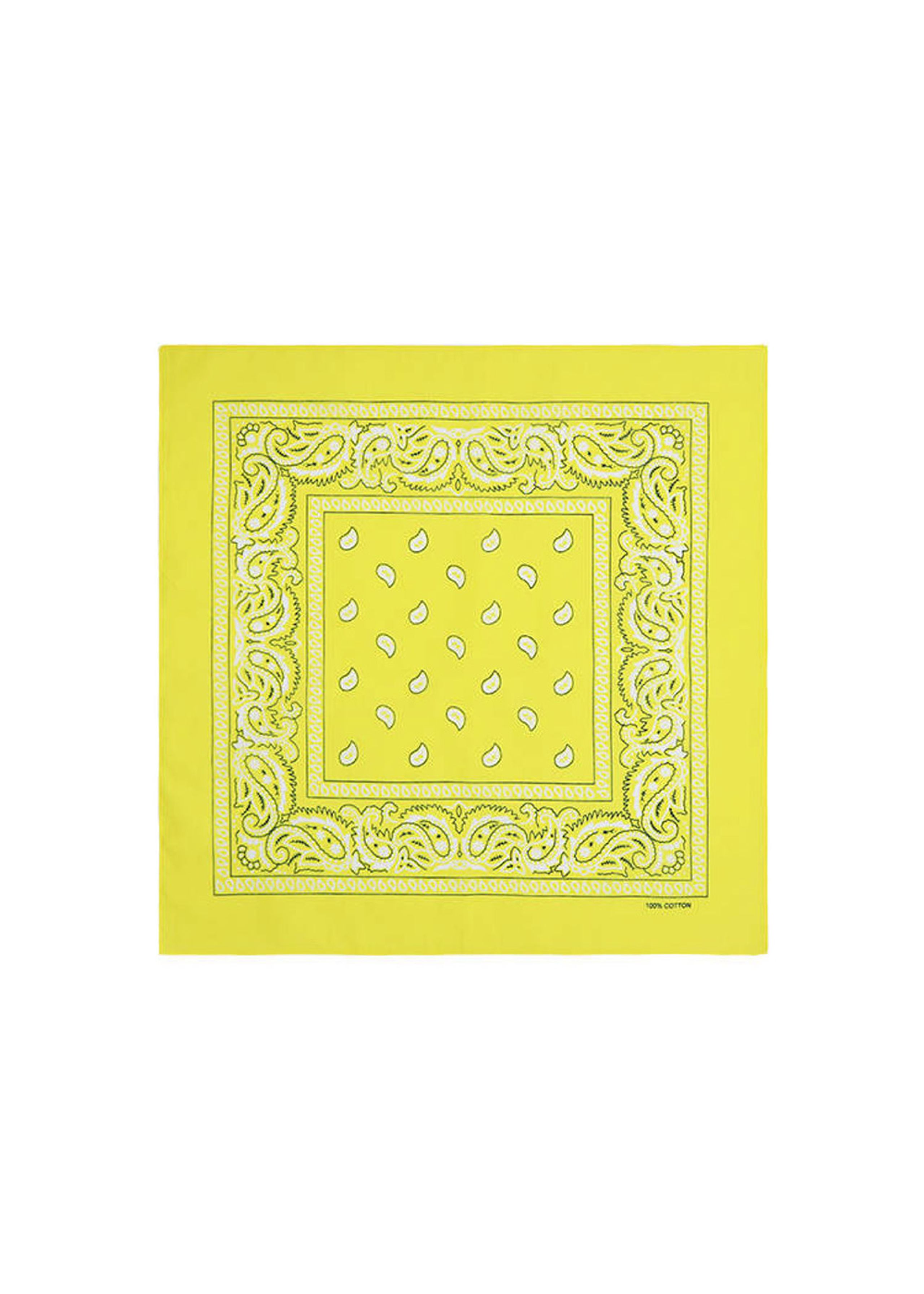 Who - Tørklæde - Bandana - Yellow