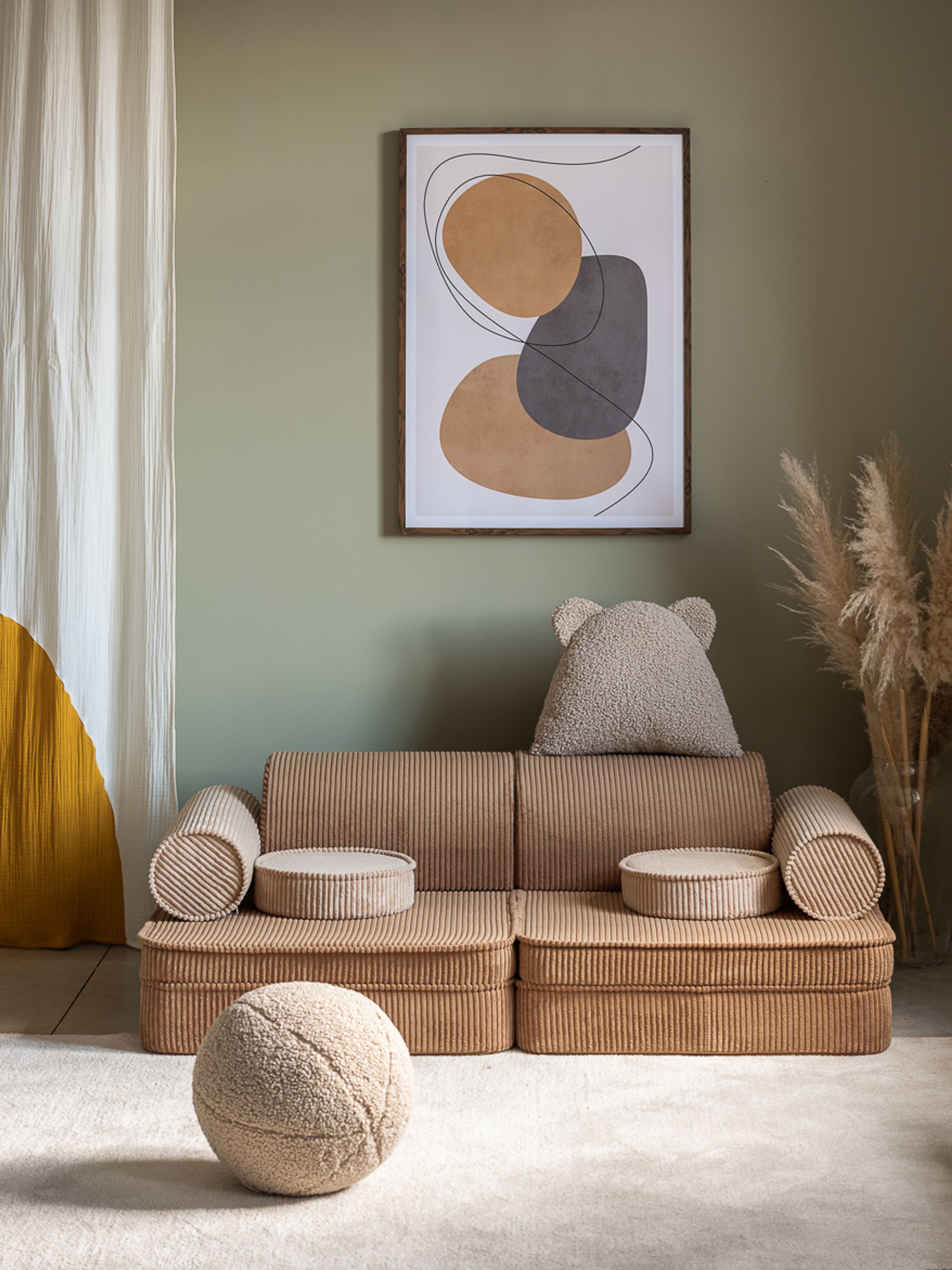 Wigiwama - 2-Personen-Sofa - Settee Sofa - Toffee