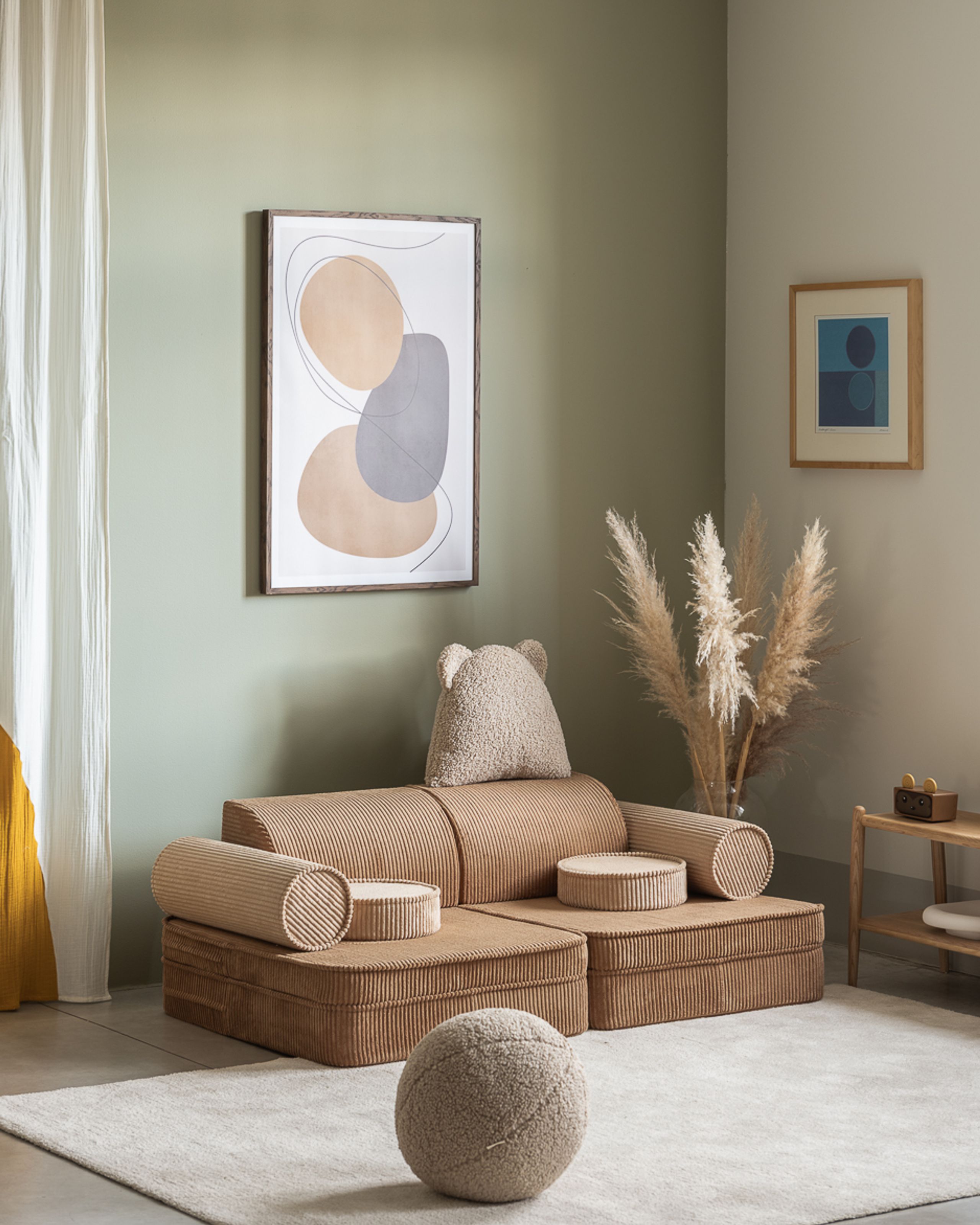 Wigiwama - 2-Personen-Sofa - Settee Sofa - Toffee