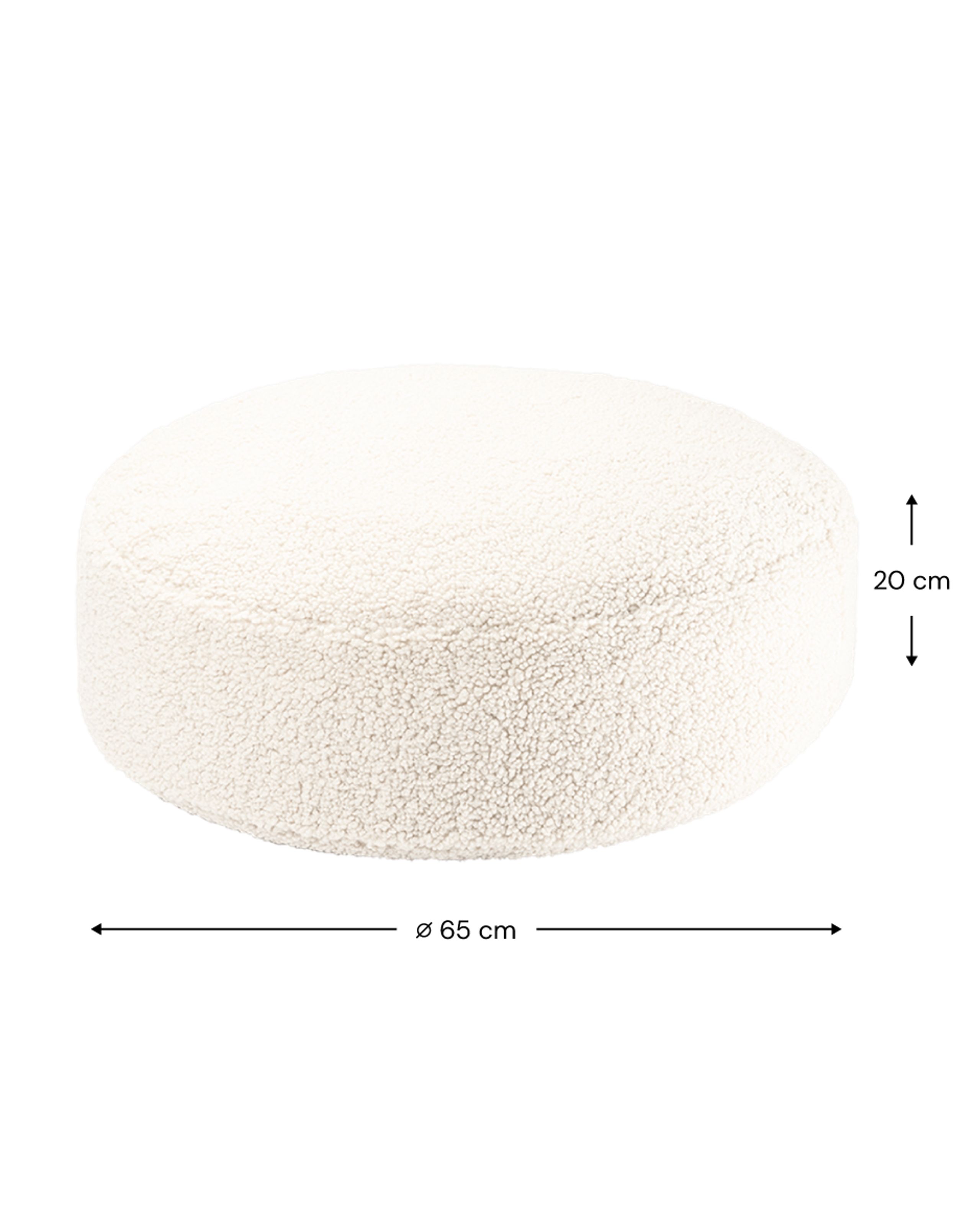 Wigiwama - Ottomane - Ottoman - Cream White