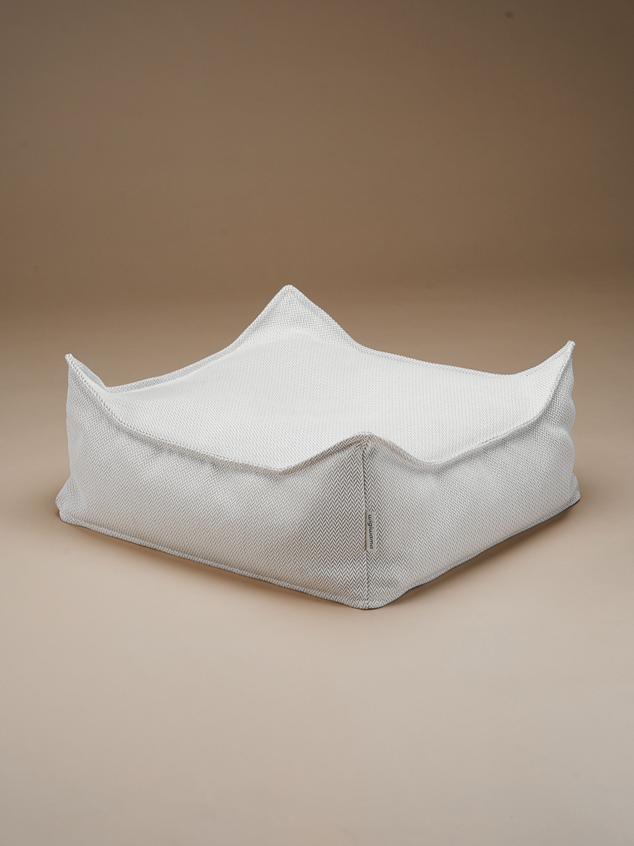 Wigiwama - Ottomane - Outdoor Square Ottoman - Terra