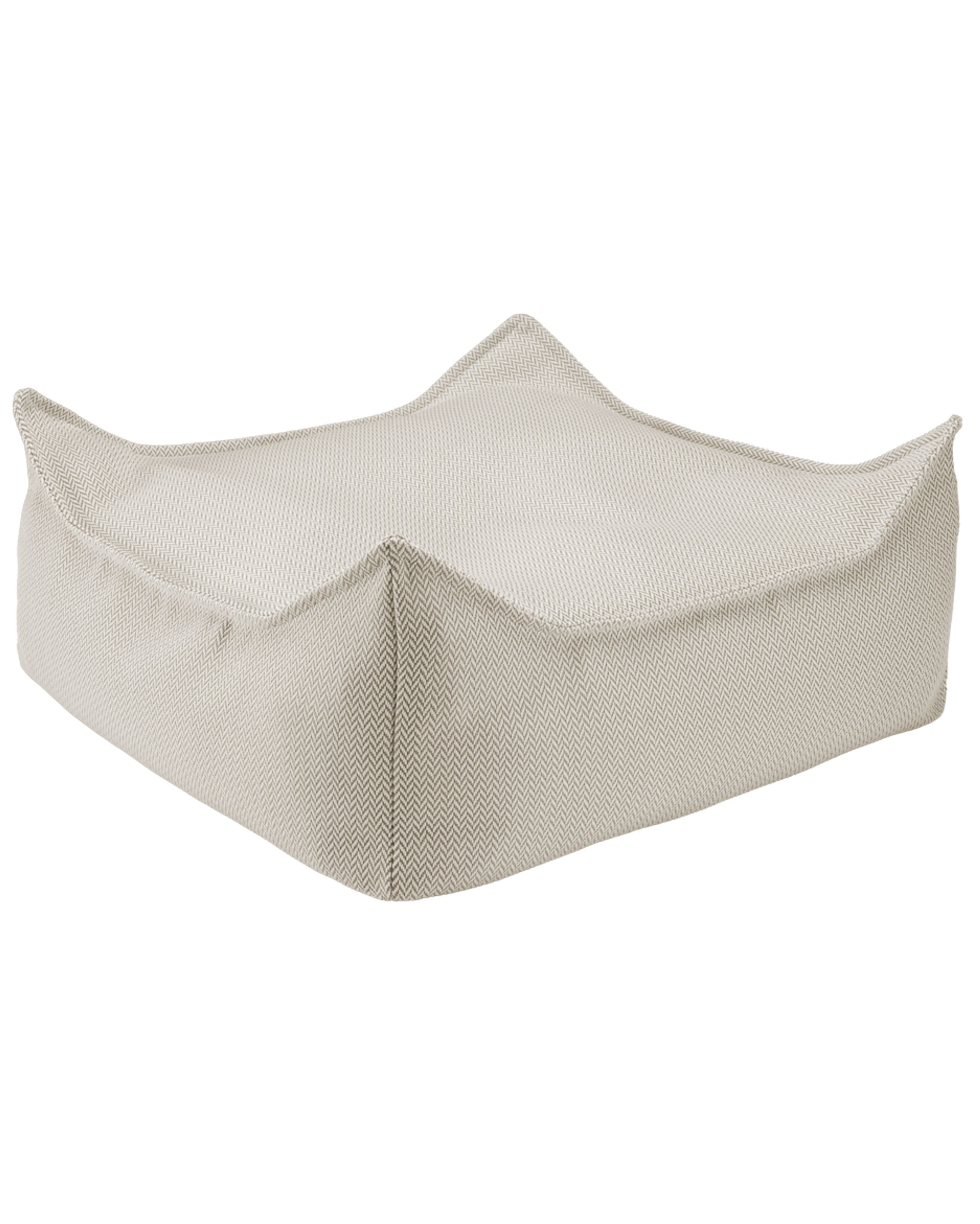 Wigiwama - Ottomane - Outdoor Square Ottoman - Terra