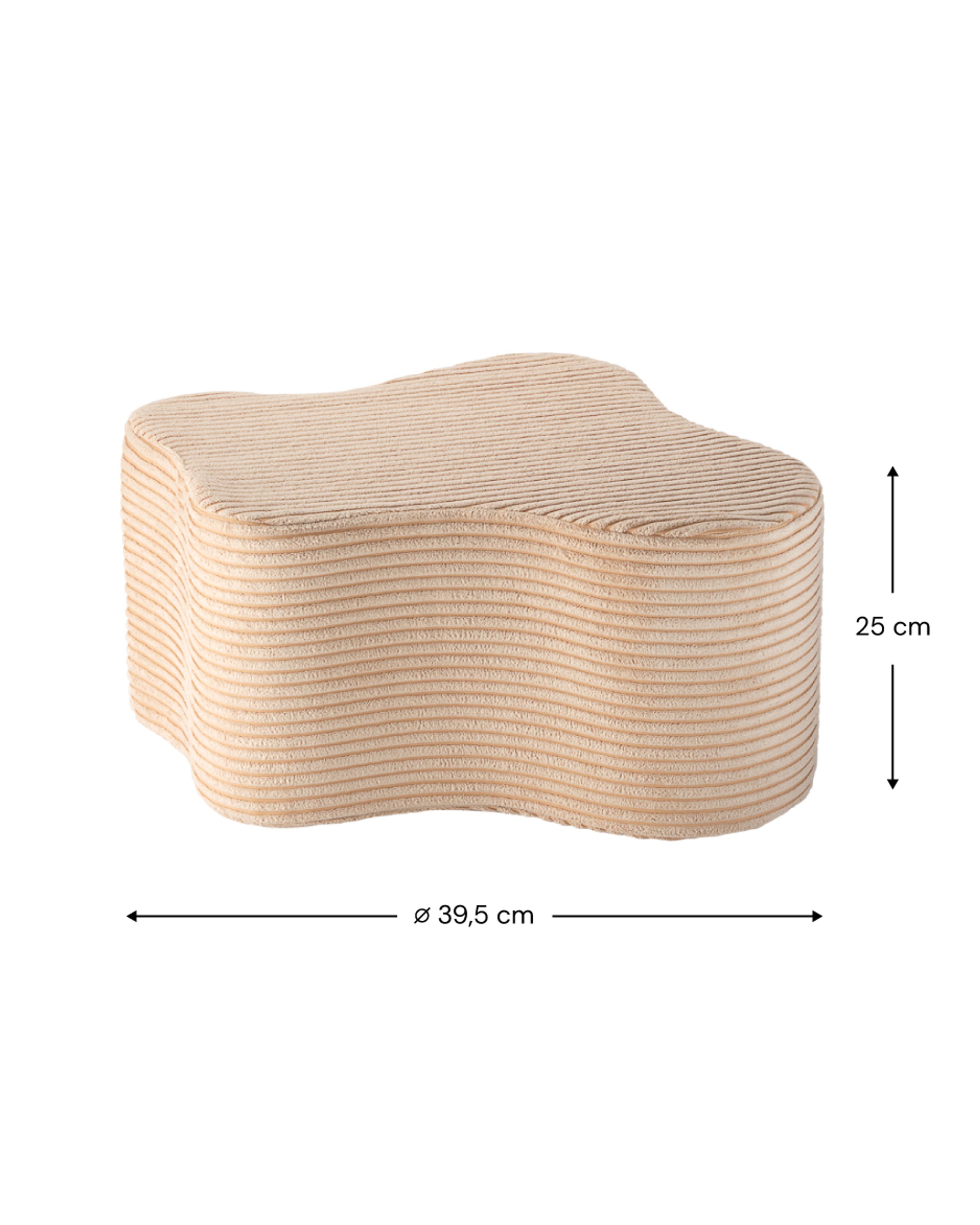 Wigiwama - Puff - Cloud Pouffe - Brown Sugar