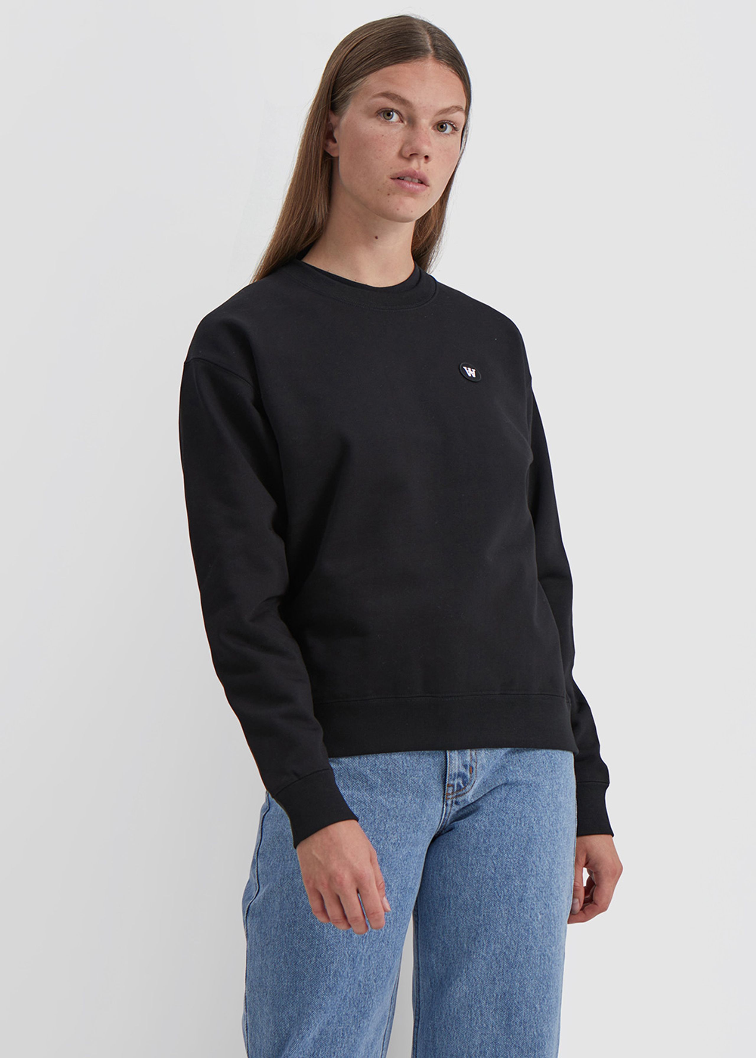 Wood Wood - Huppari - Jess Sweatshirt - Black
