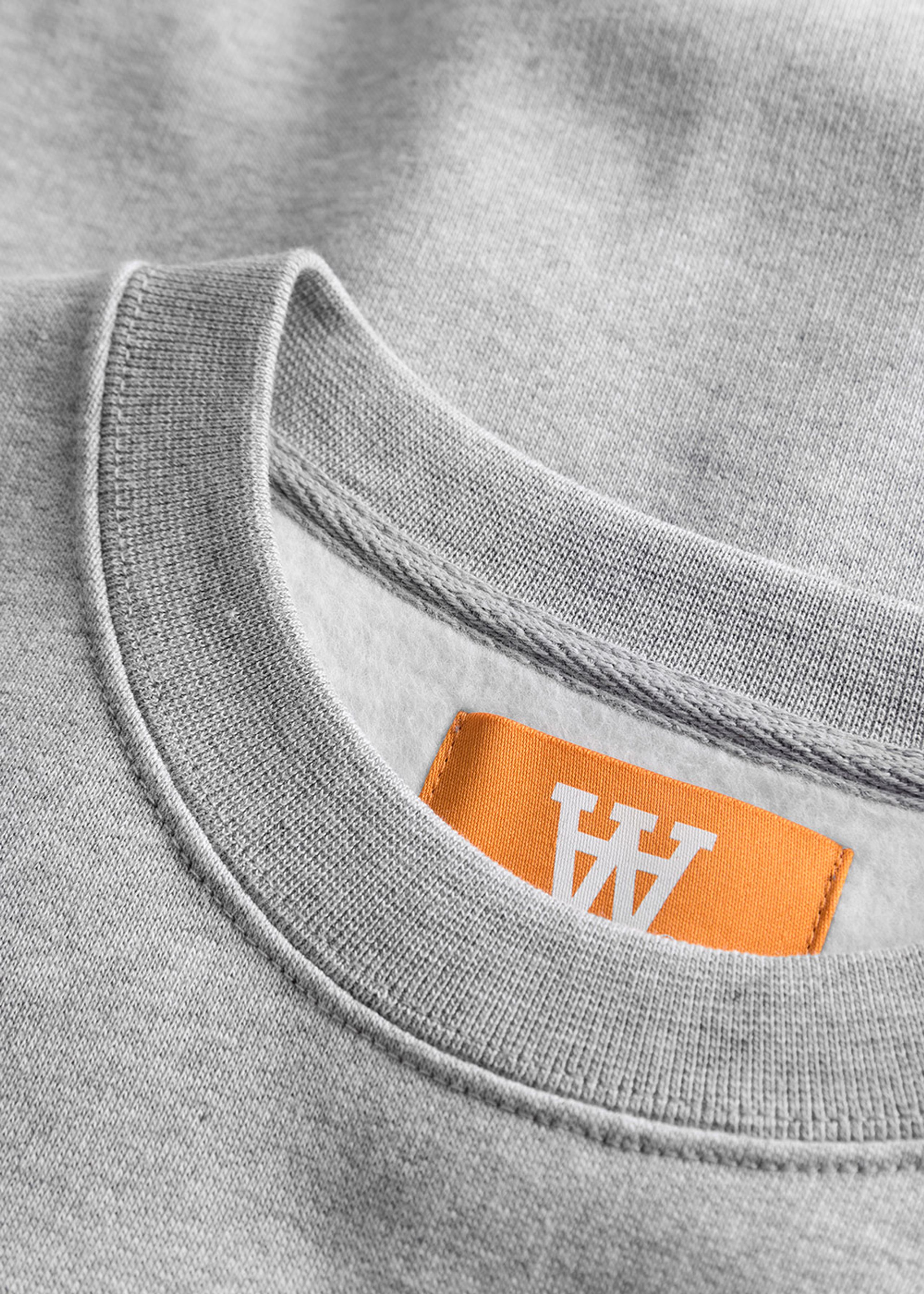 Wood Wood - Sweatshirt - Jess Sweatshirt Kick - Grey Melange