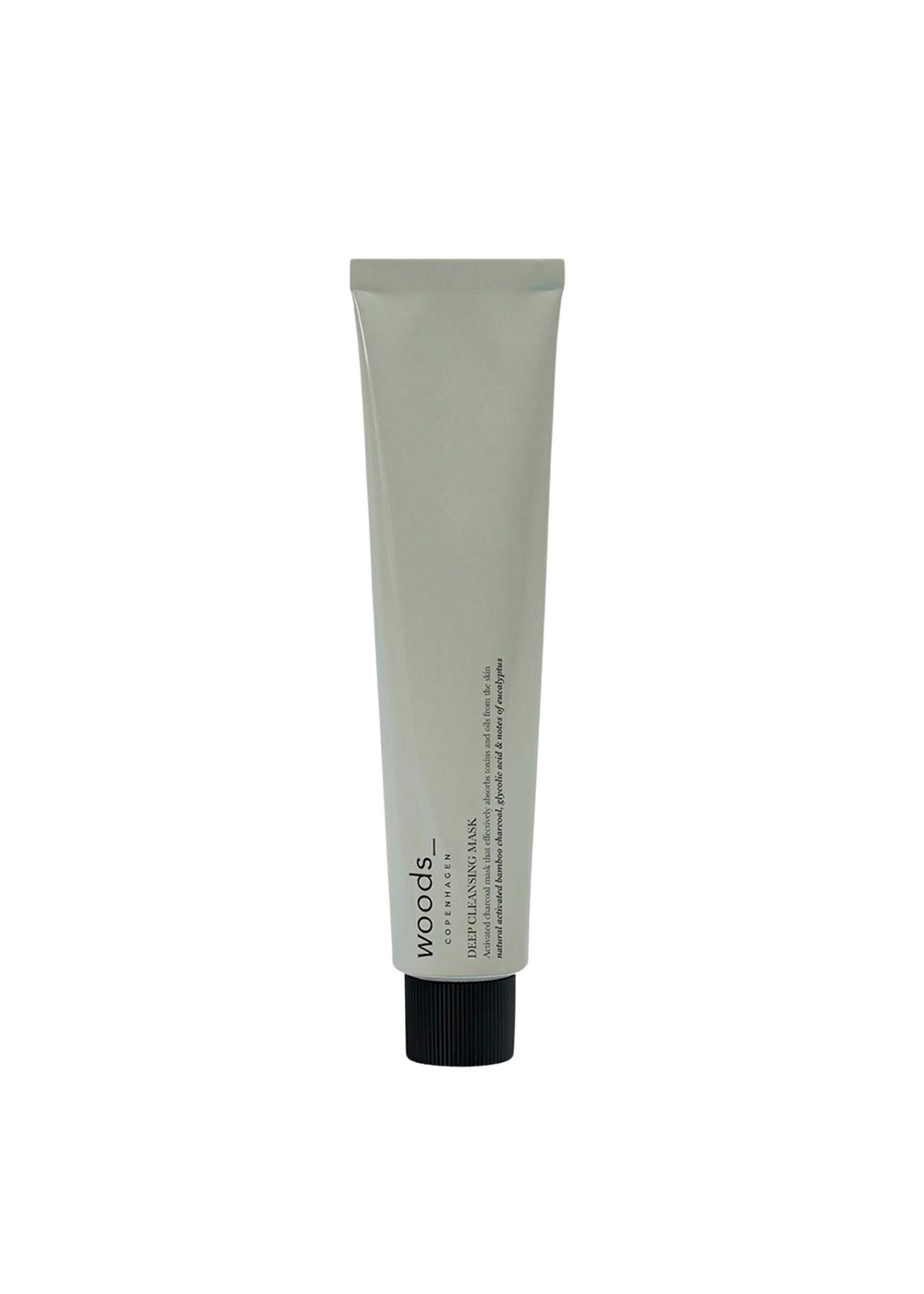 Woods Copenhagen - Face mask - Deep Cleansing Mask - Natural volcanic stone, Glycolic Acid & Wild Nordic berries