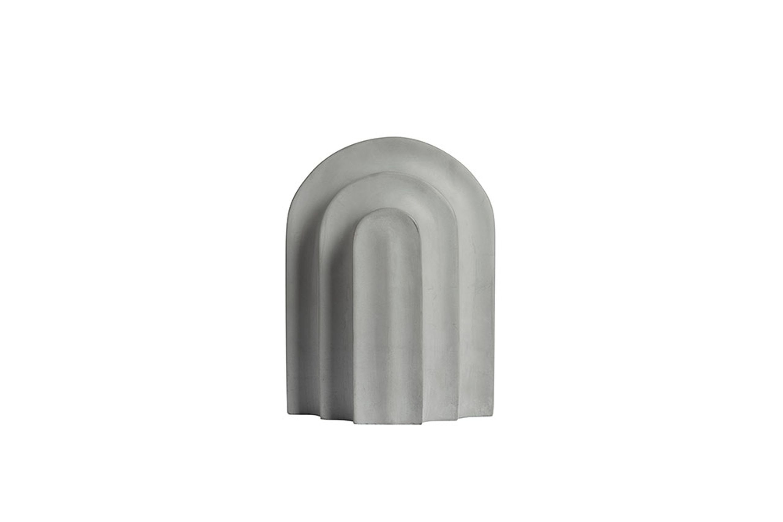 Woud - Buchstütze - Arkiv bookend - Grey Concrete