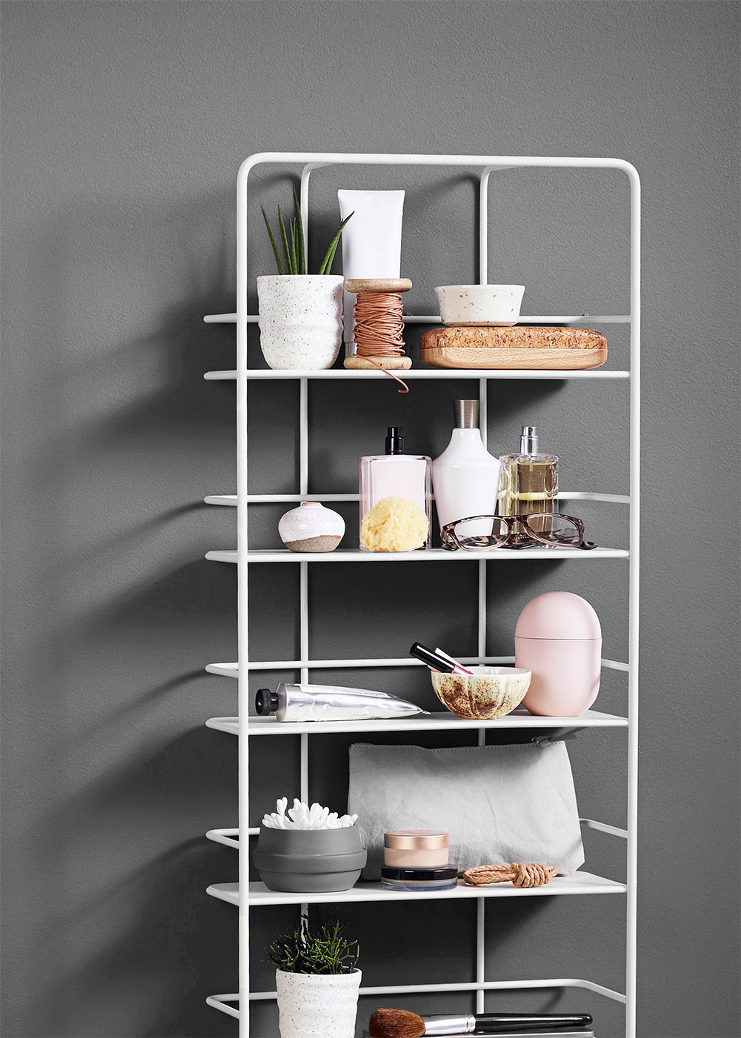Woud - Shelf - Coupé Shelf - White - Vertical
