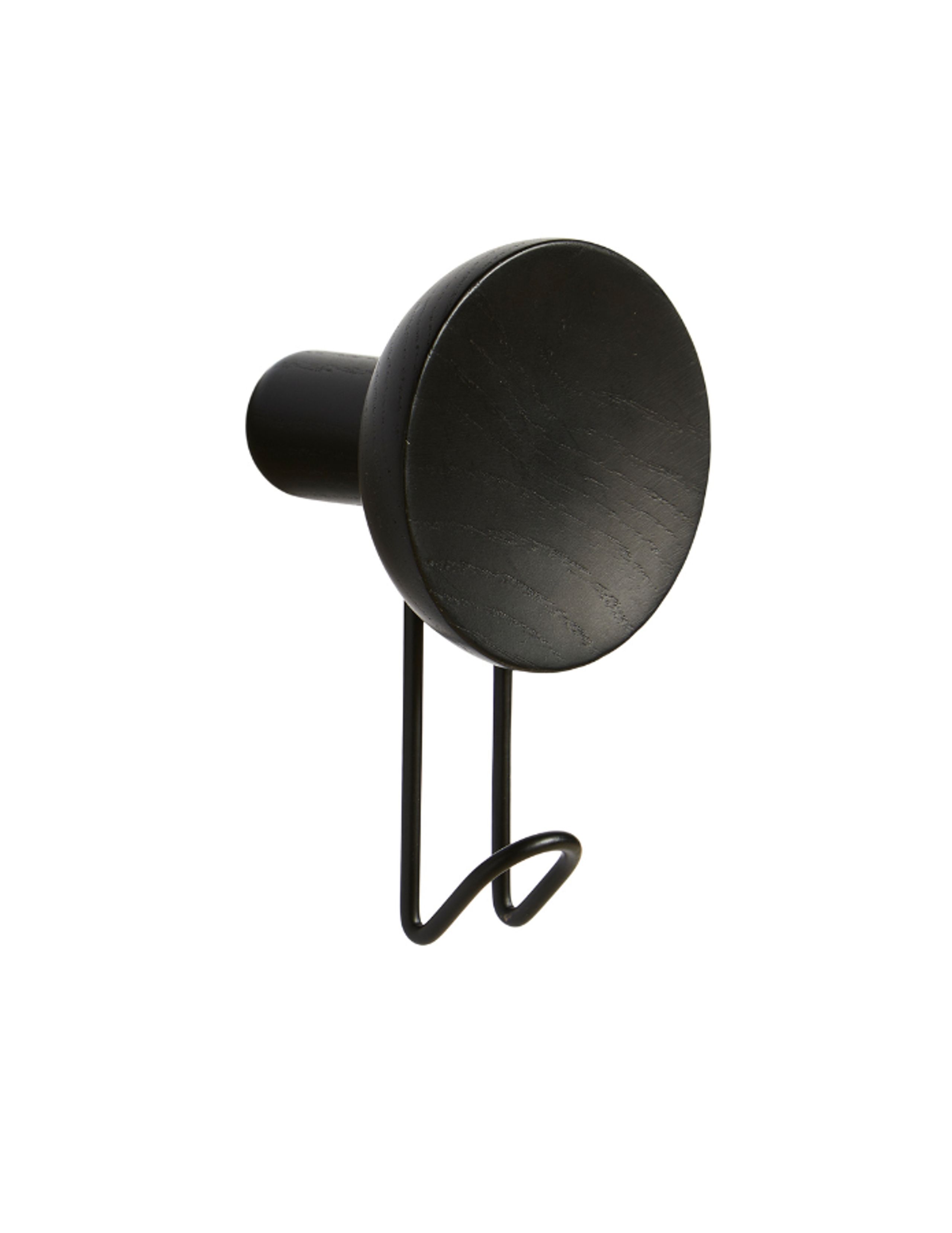 Woud - Haken - Around Wall Hanger - Black/Black - Large