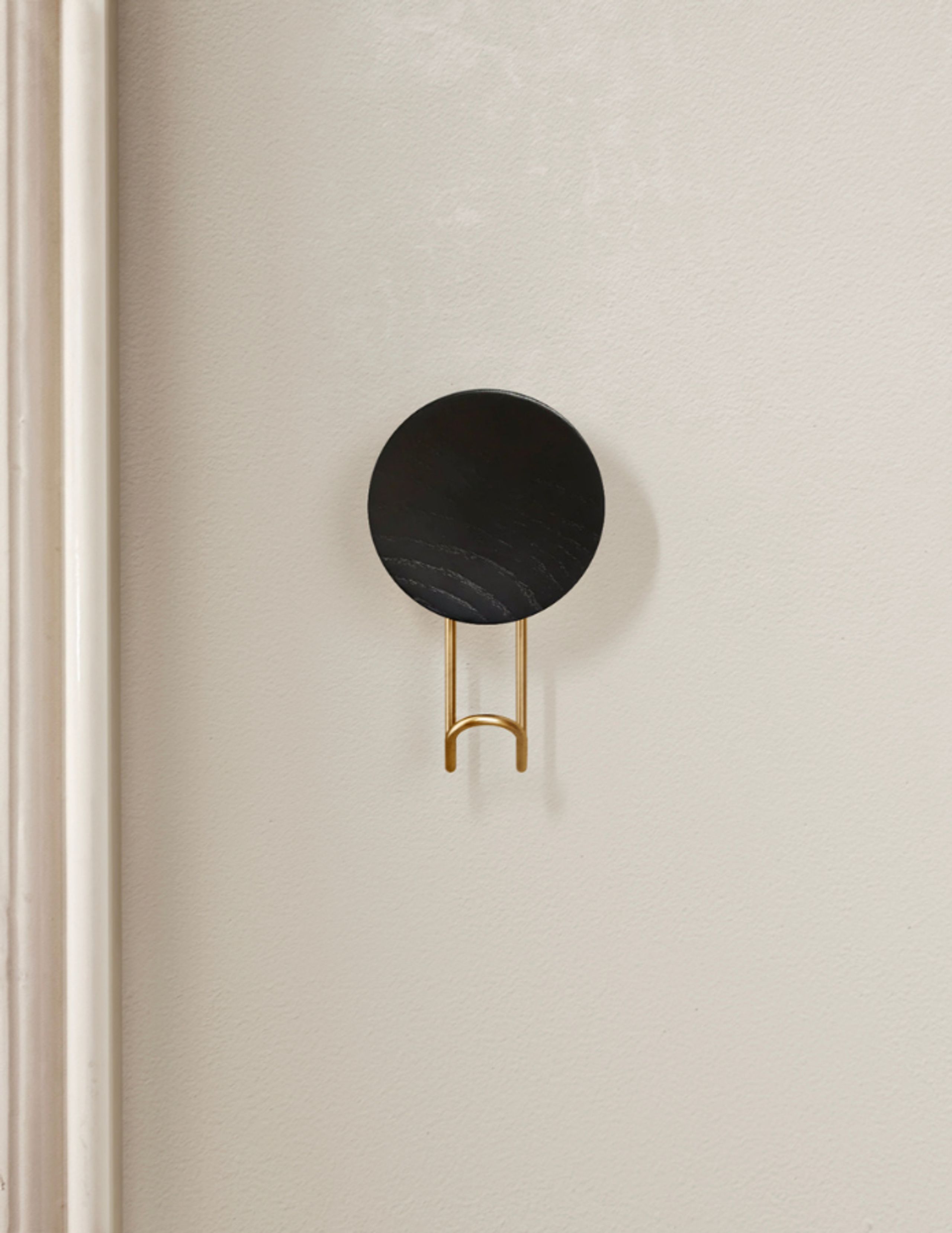 Woud - Grucce - Around Wall Hanger - Oak/Satin Brass - Large