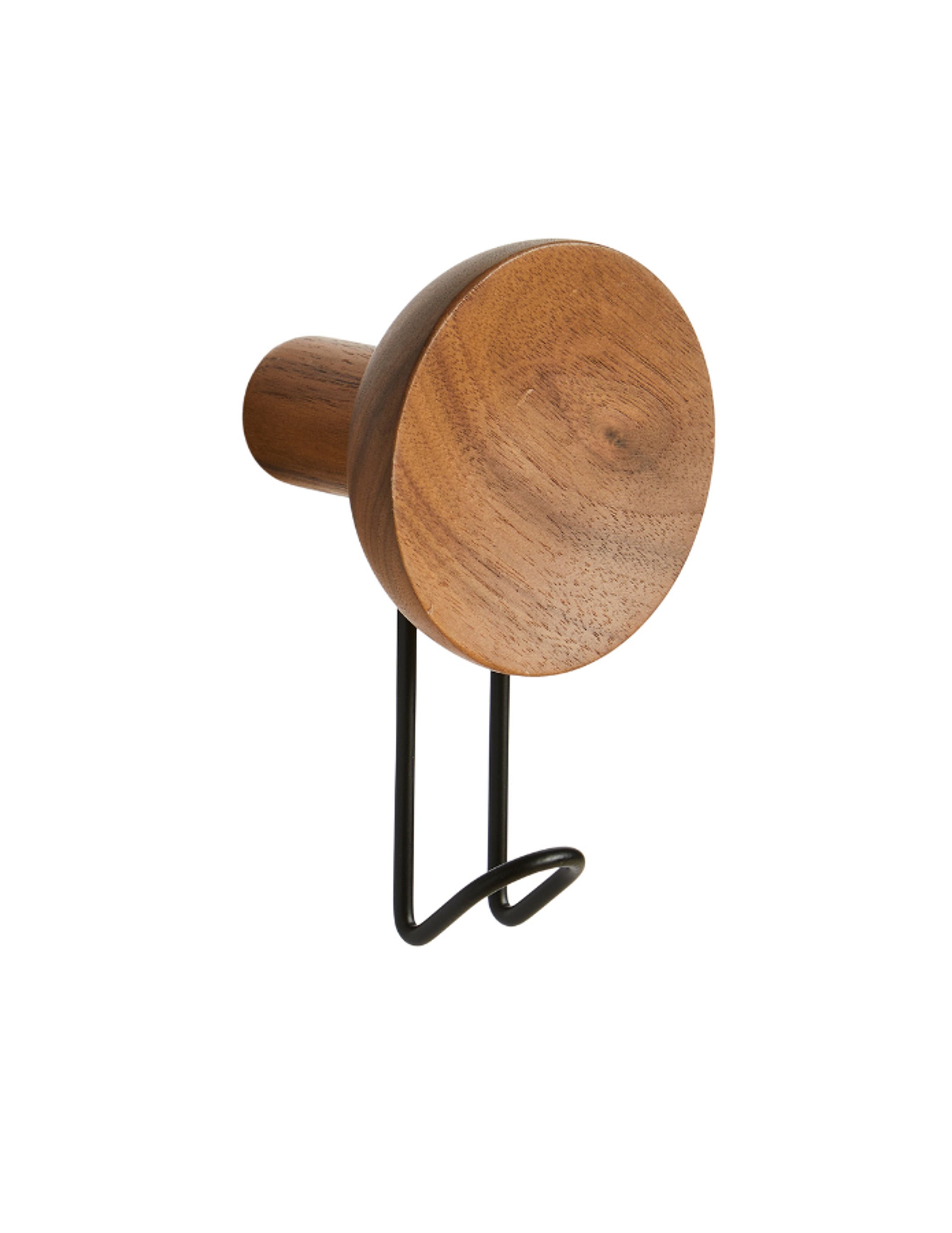 Woud - Grucce - Around Wall Hanger - Walnut/Black - Large