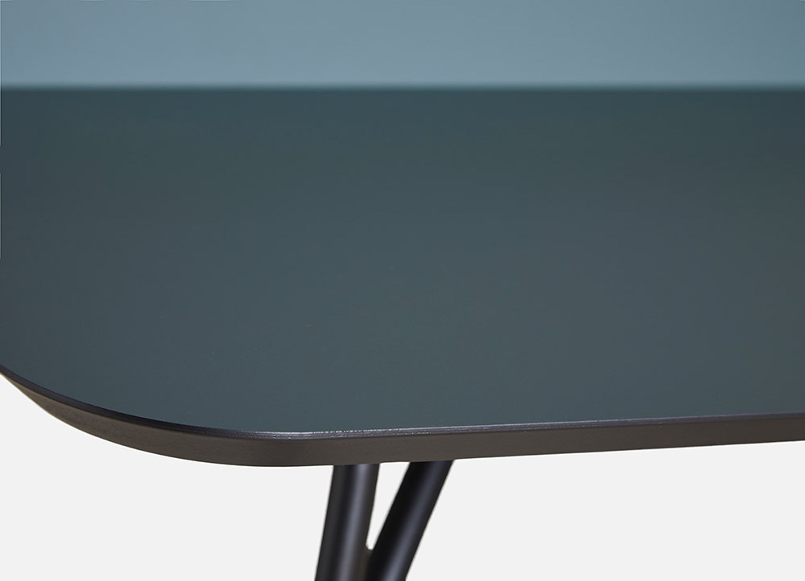 Woud - Tavolo da console - Tree Console Table - High - Charcoal Black Fenix