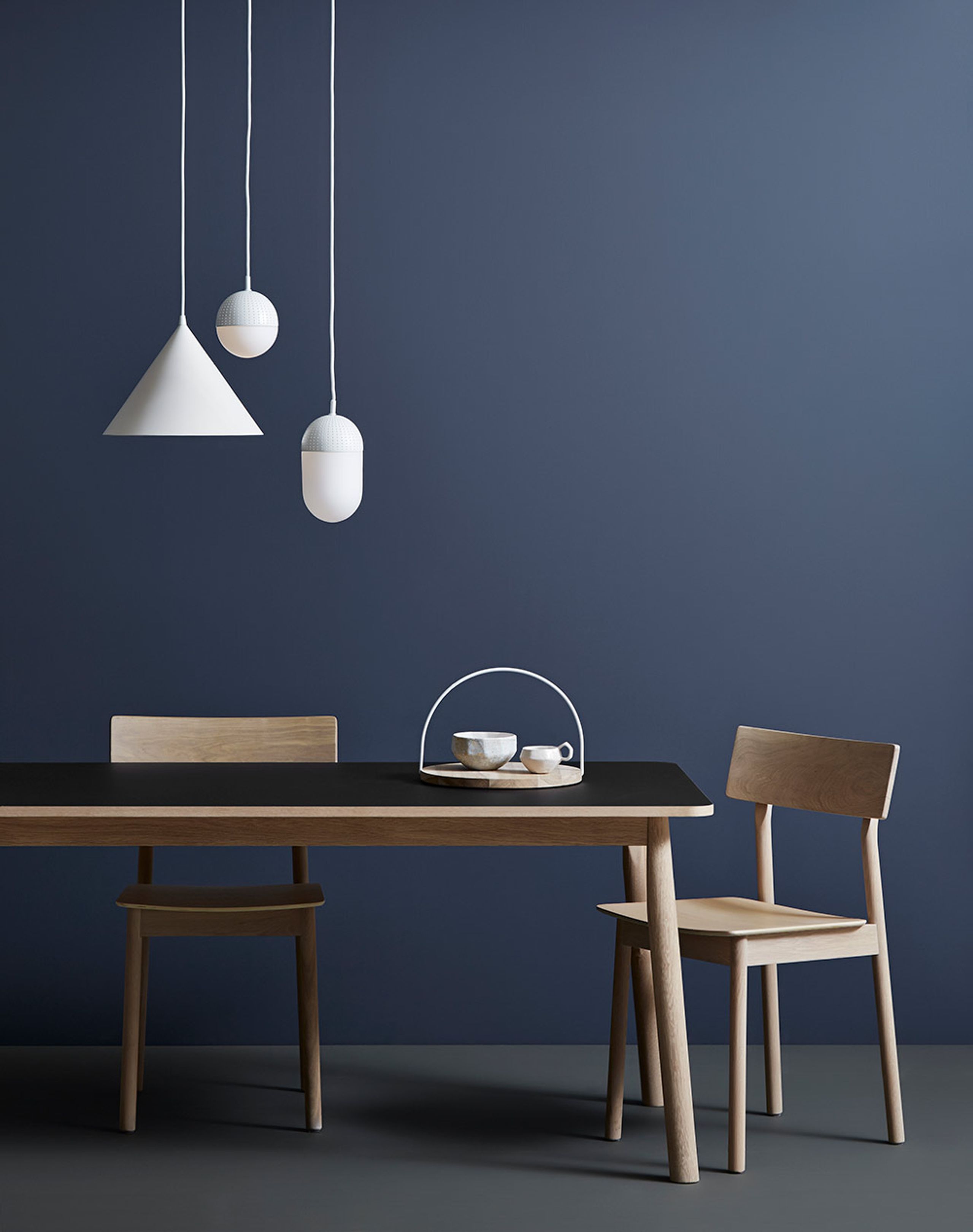 Woud - Pendulum - Dot pendant - Black - Small