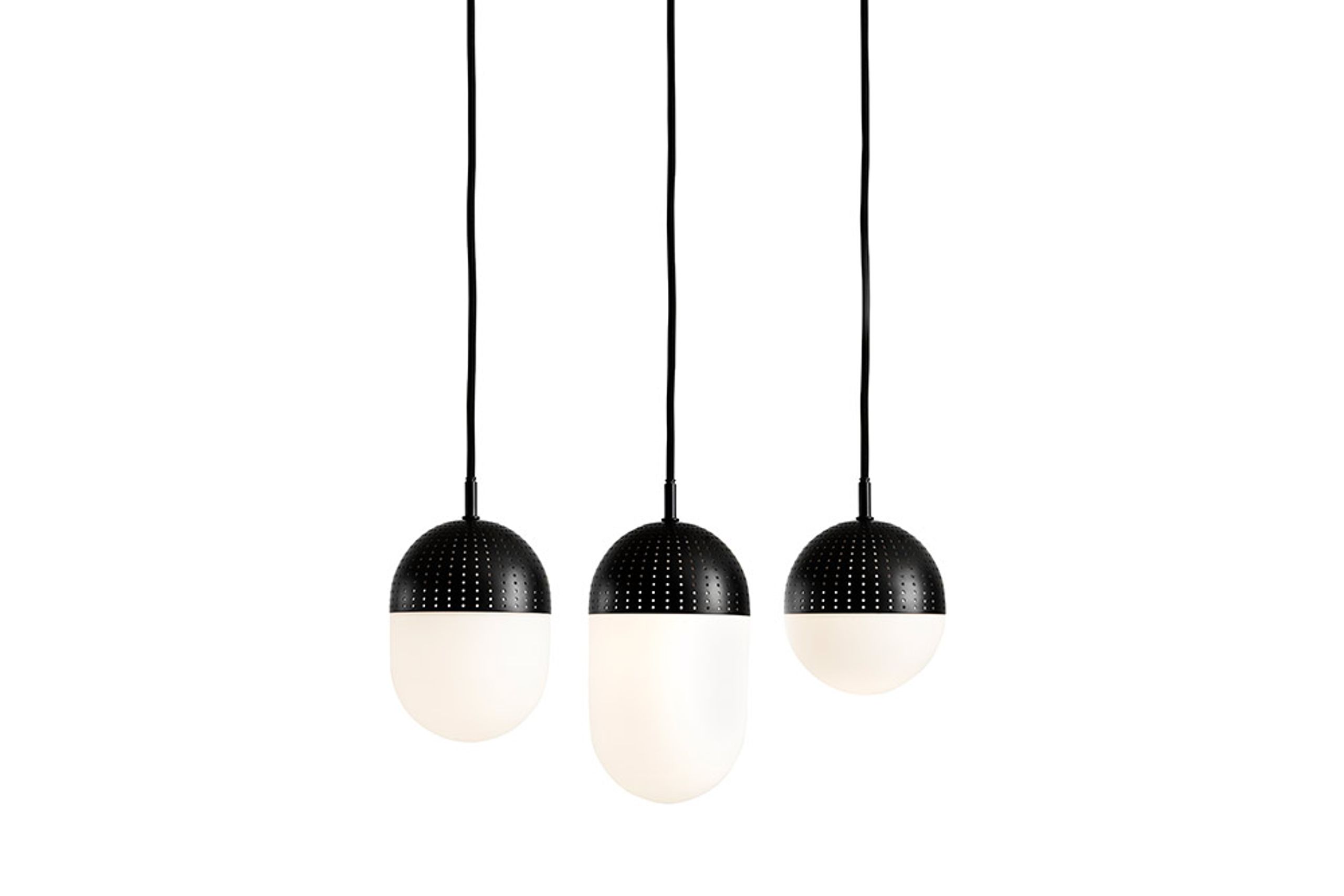 Woud - Pendel - Dot pendant - Black - Large
