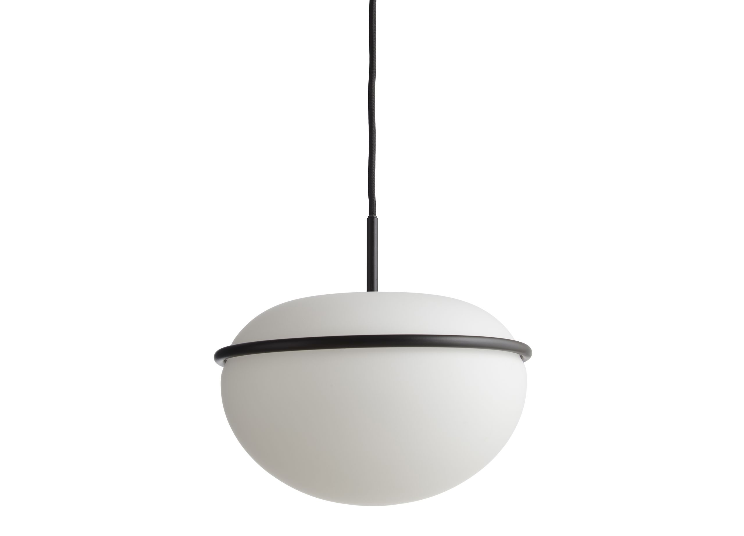 Woud - Pendelleuchte - Pump pendel - Sort & hvid