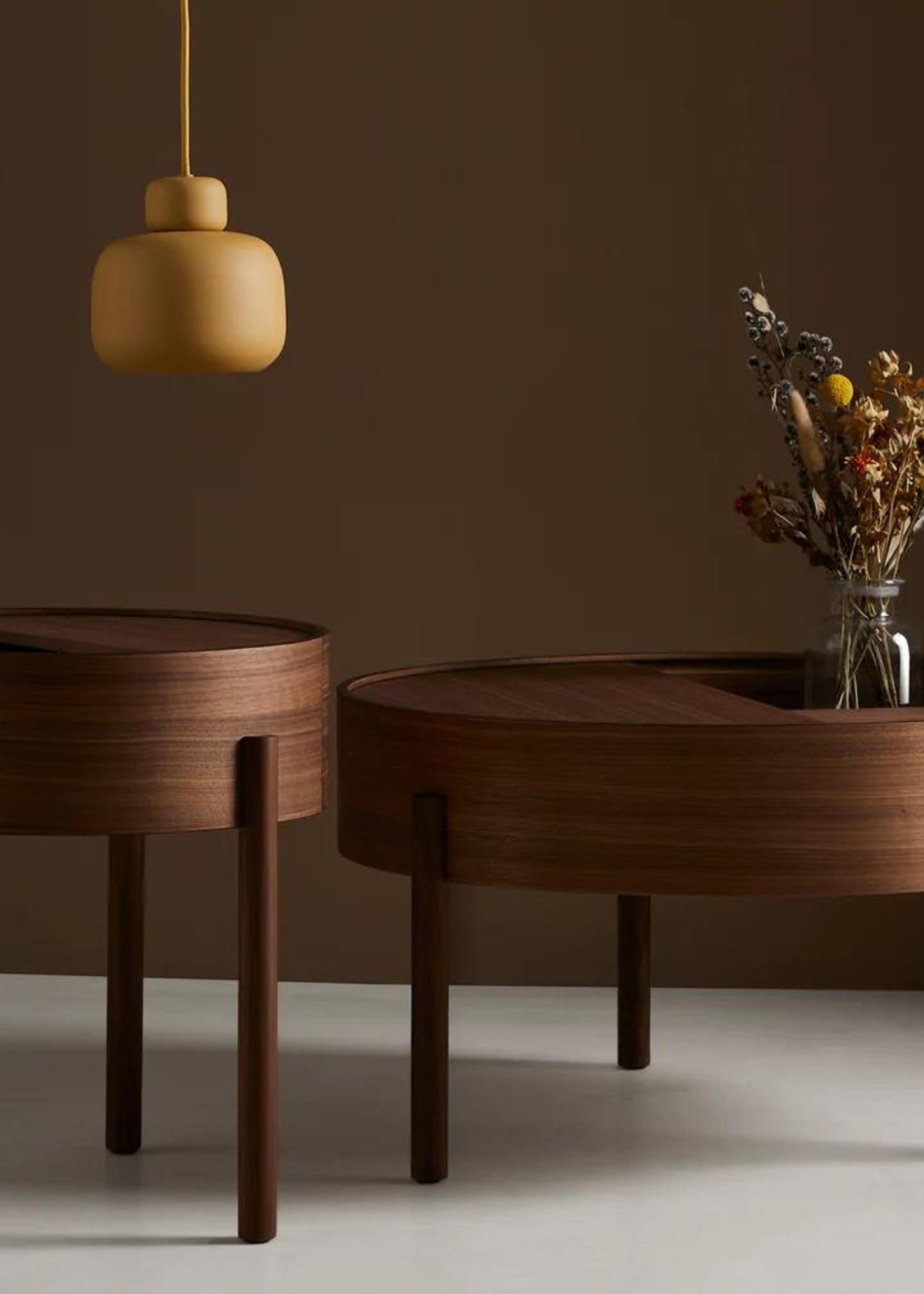 Woud - Pendelleuchte - Stone Pendant - Mustard