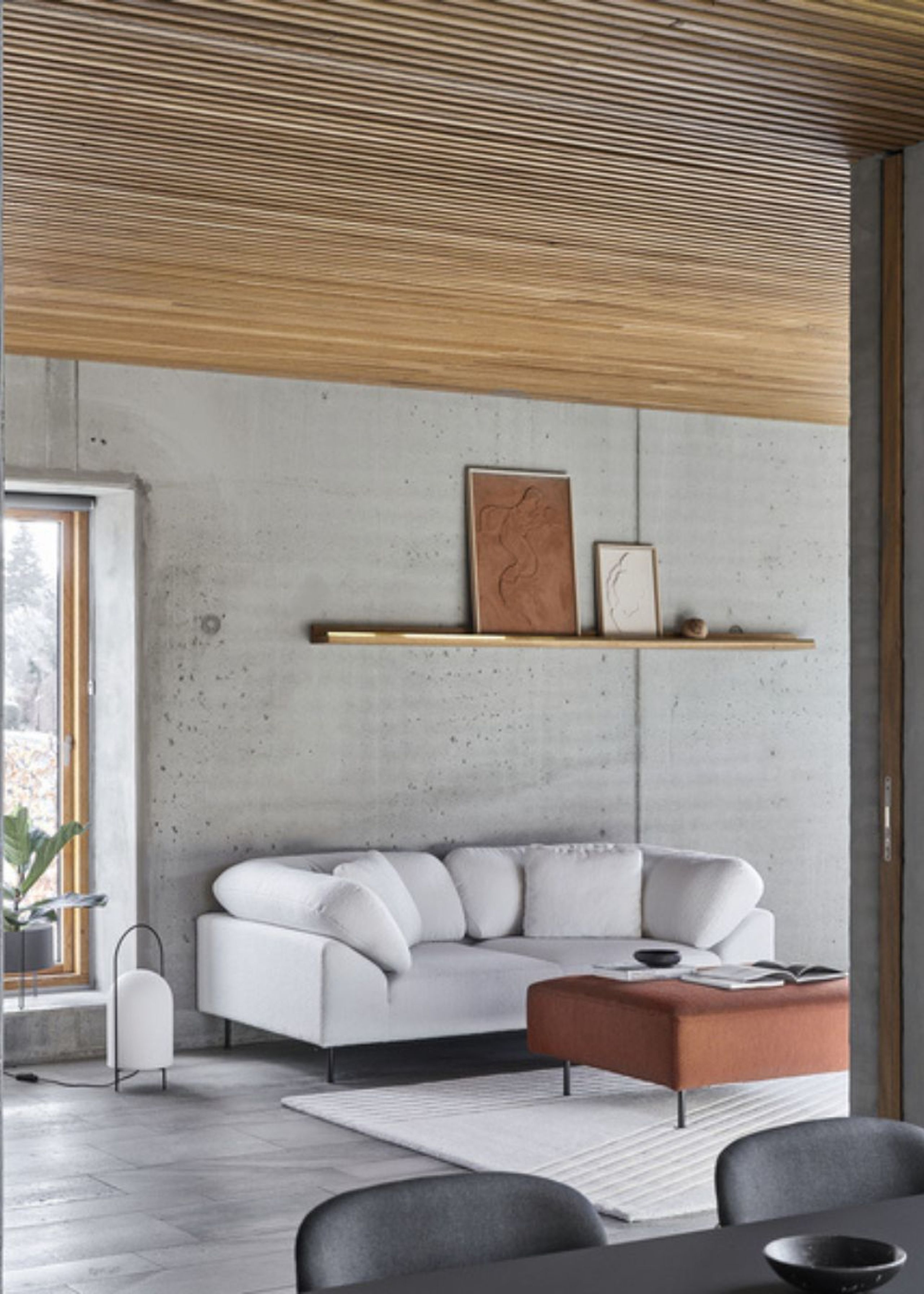 Woud - Puff - Collar Ottoman - Harald 3-233