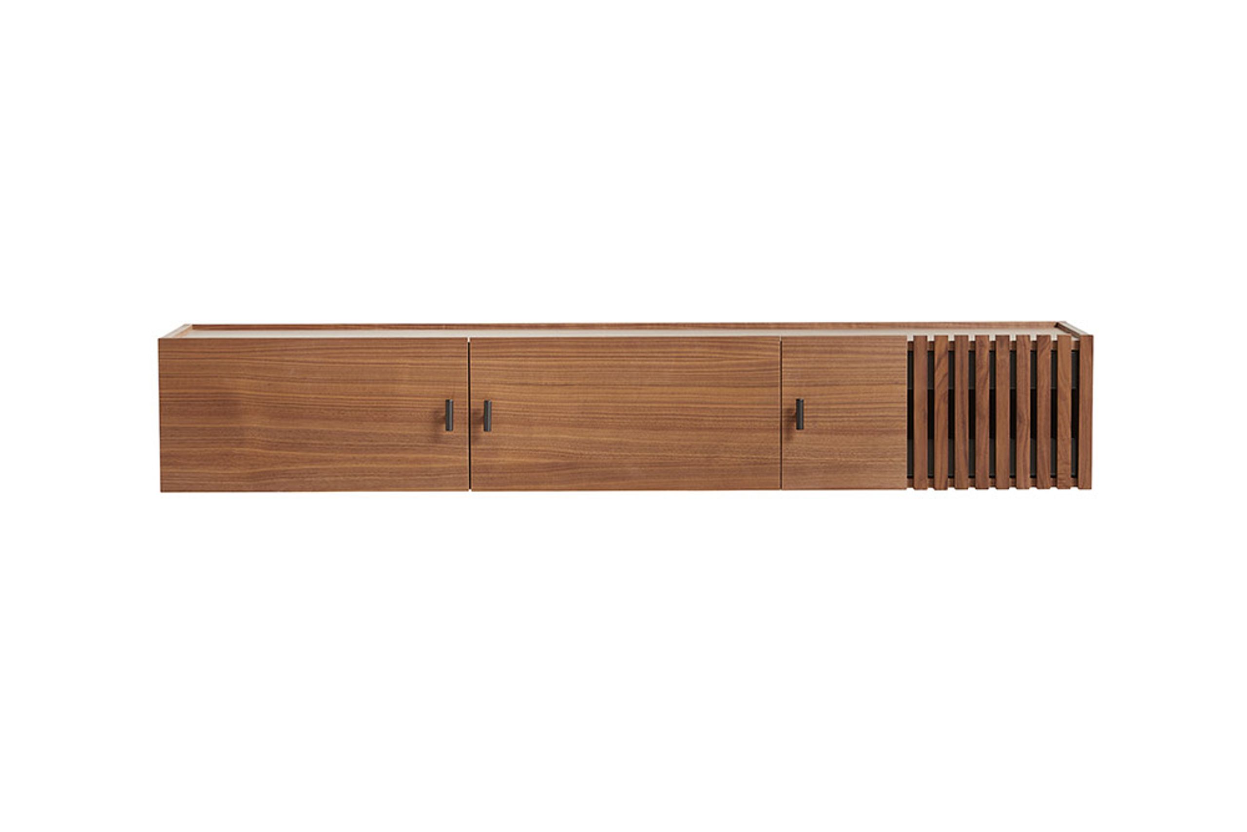 Woud - Anrichte - Array sideboards - 150 cm / Walnut Veneer (Wall-mounted)