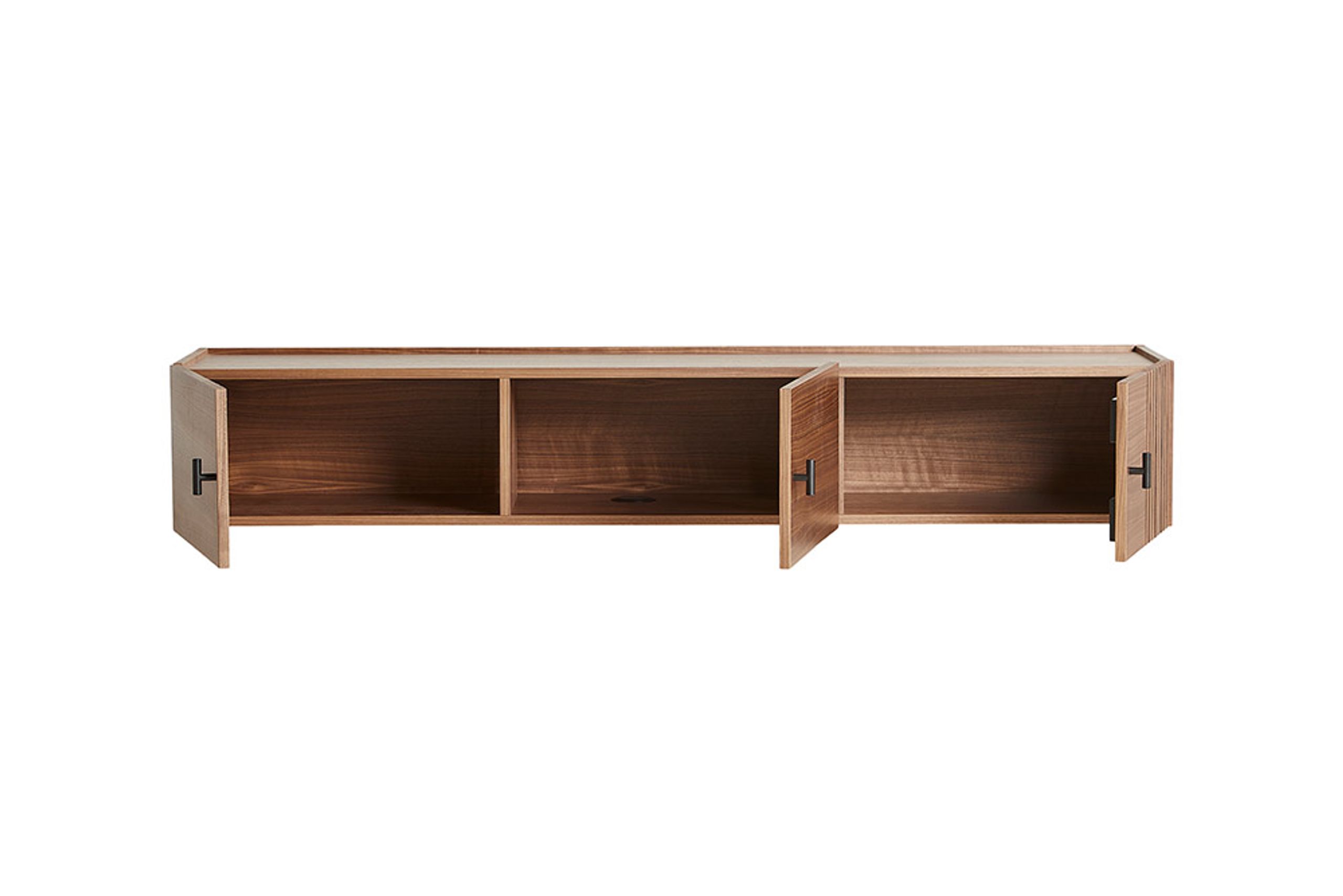 Woud - Anrichte - Array sideboards - 150 cm / Walnut Veneer (Wall-mounted)