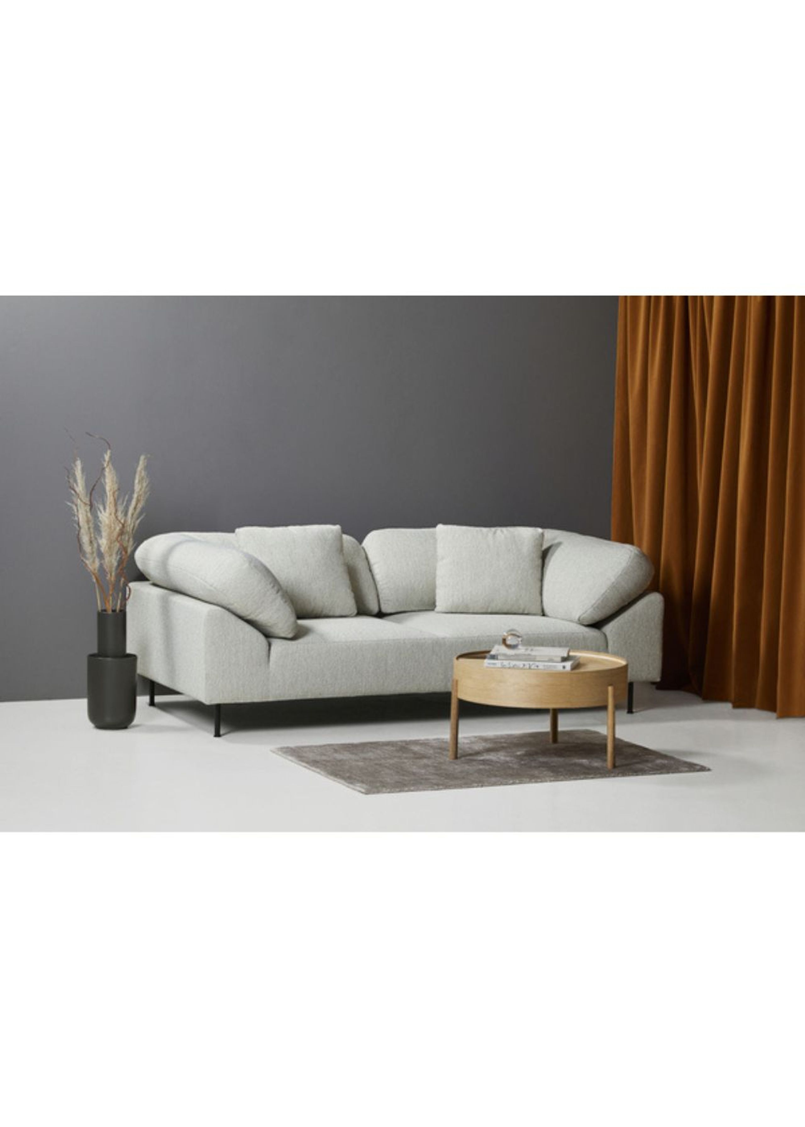 Woud - Canapé - Collar 2.5-seater - Nevotex Icon, 1375 Pine