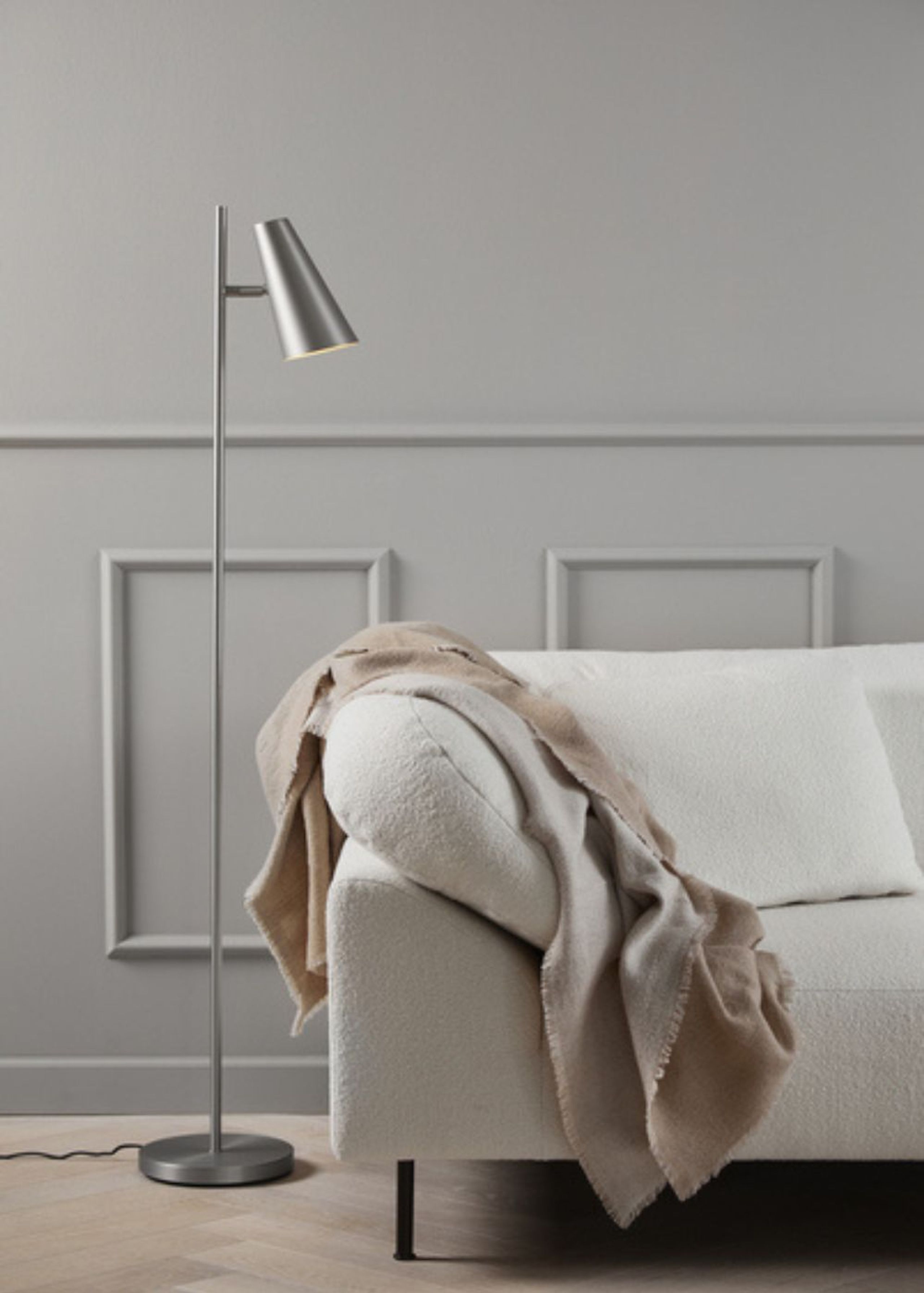 Woud - Sofá - Collar 2-seater - Alpine, 101 Ivory