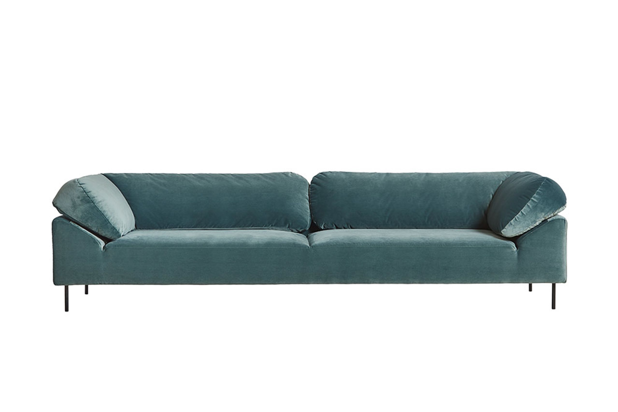 Woud - Sofa - Collar 3-seater - Nevotex Icon, 1375 Pine
