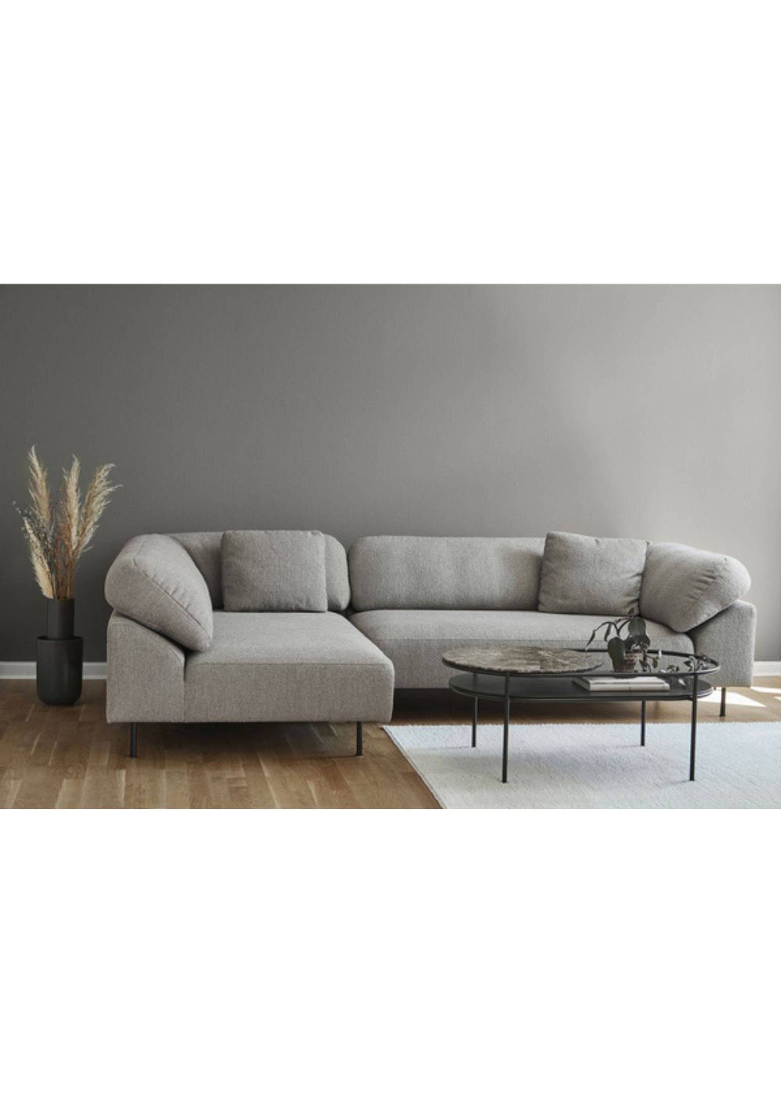 Woud - Couch - Collar Open End 2-seater - Nevotex Icon, 1375 Pine - Left