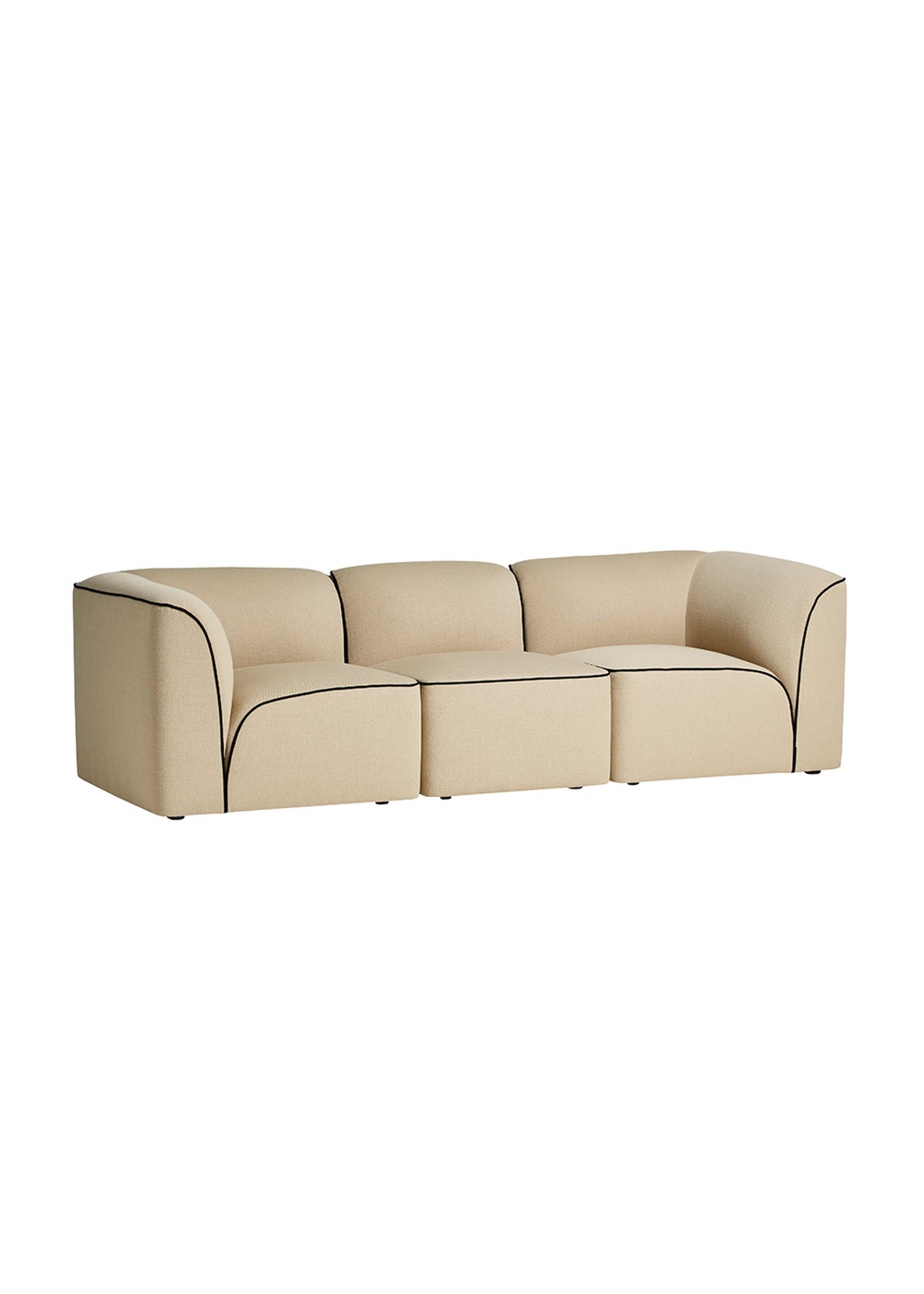 Woud - Sofa - Flora Sofa | 2,5-Seater - Vidar 232