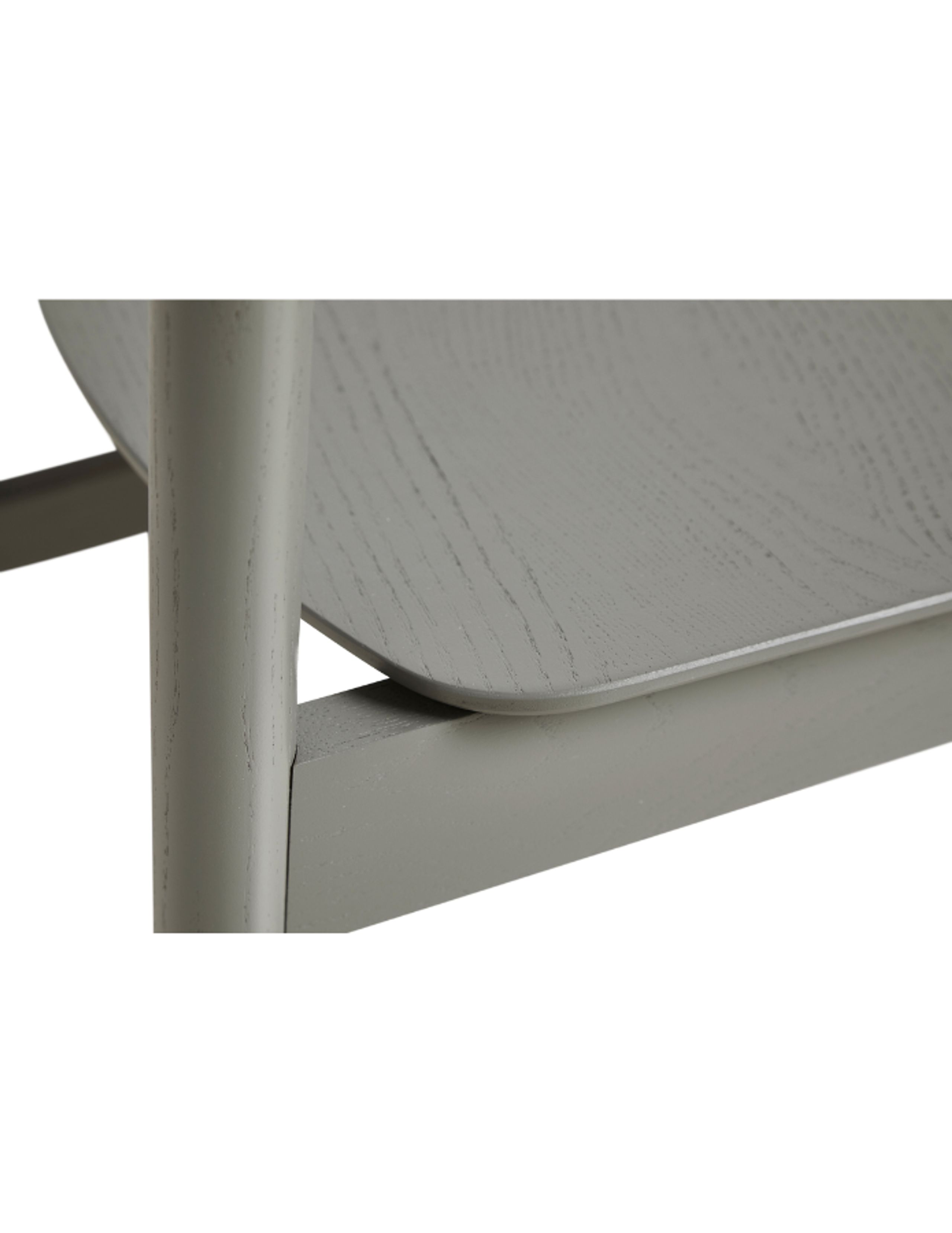 Woud - Dining chair - Pause Dining Chair 2.0 - Grey-Brown Painted Ash