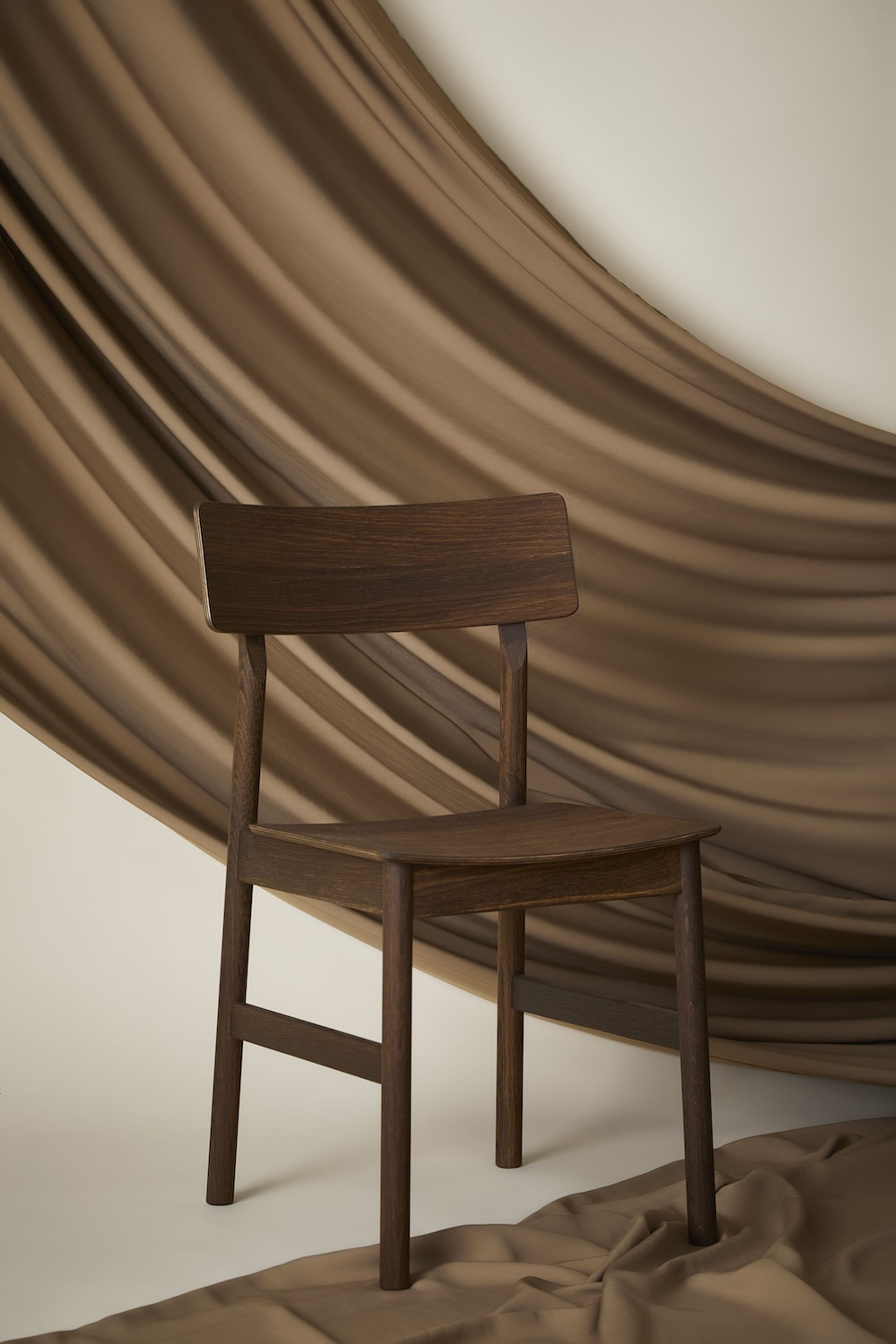 Woud - Spisebordsstol - Pause Dining Chair 2.0 - Smoked Oak