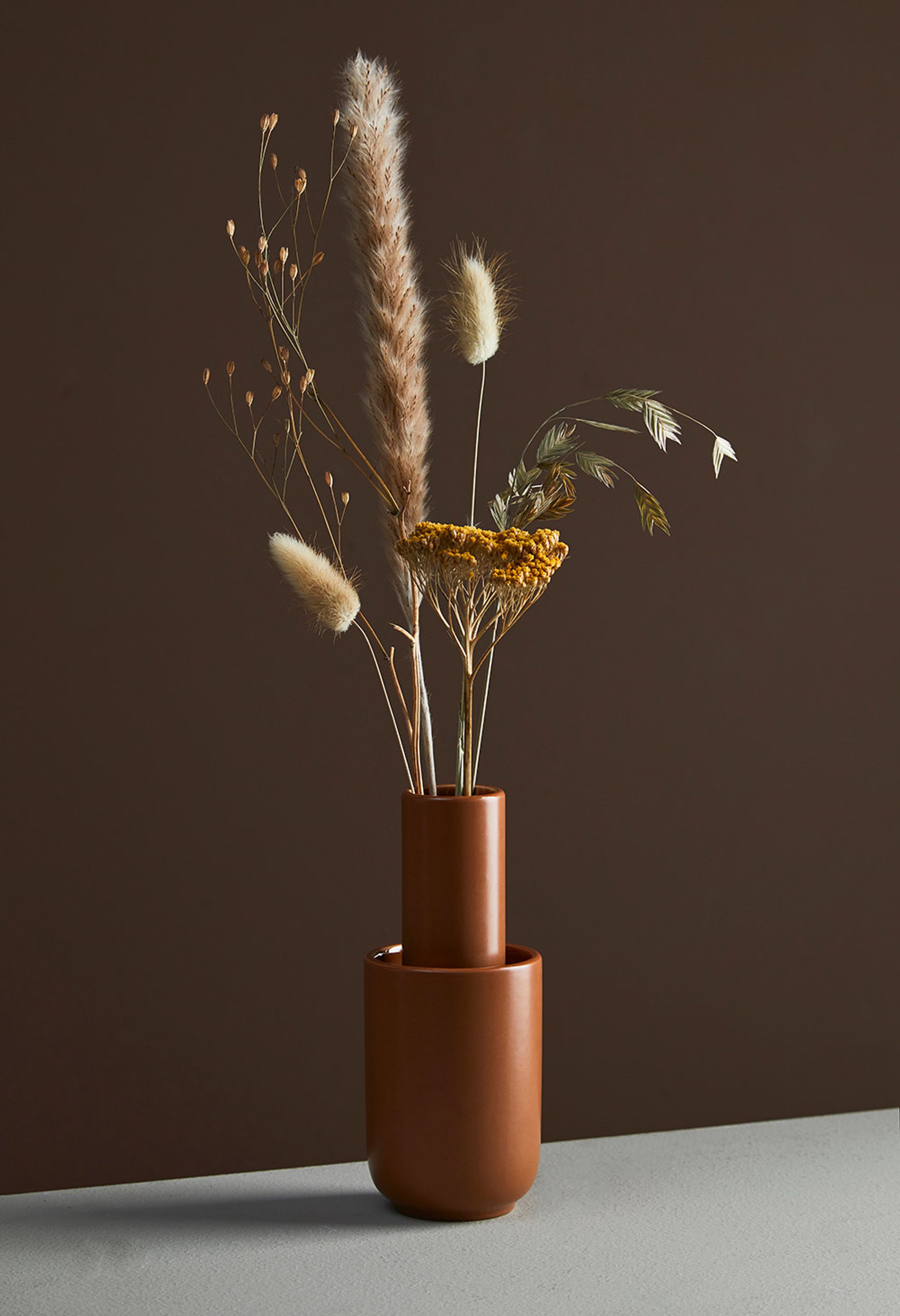 Woud - Vase - Amel vase - Mustard Yellow - Small