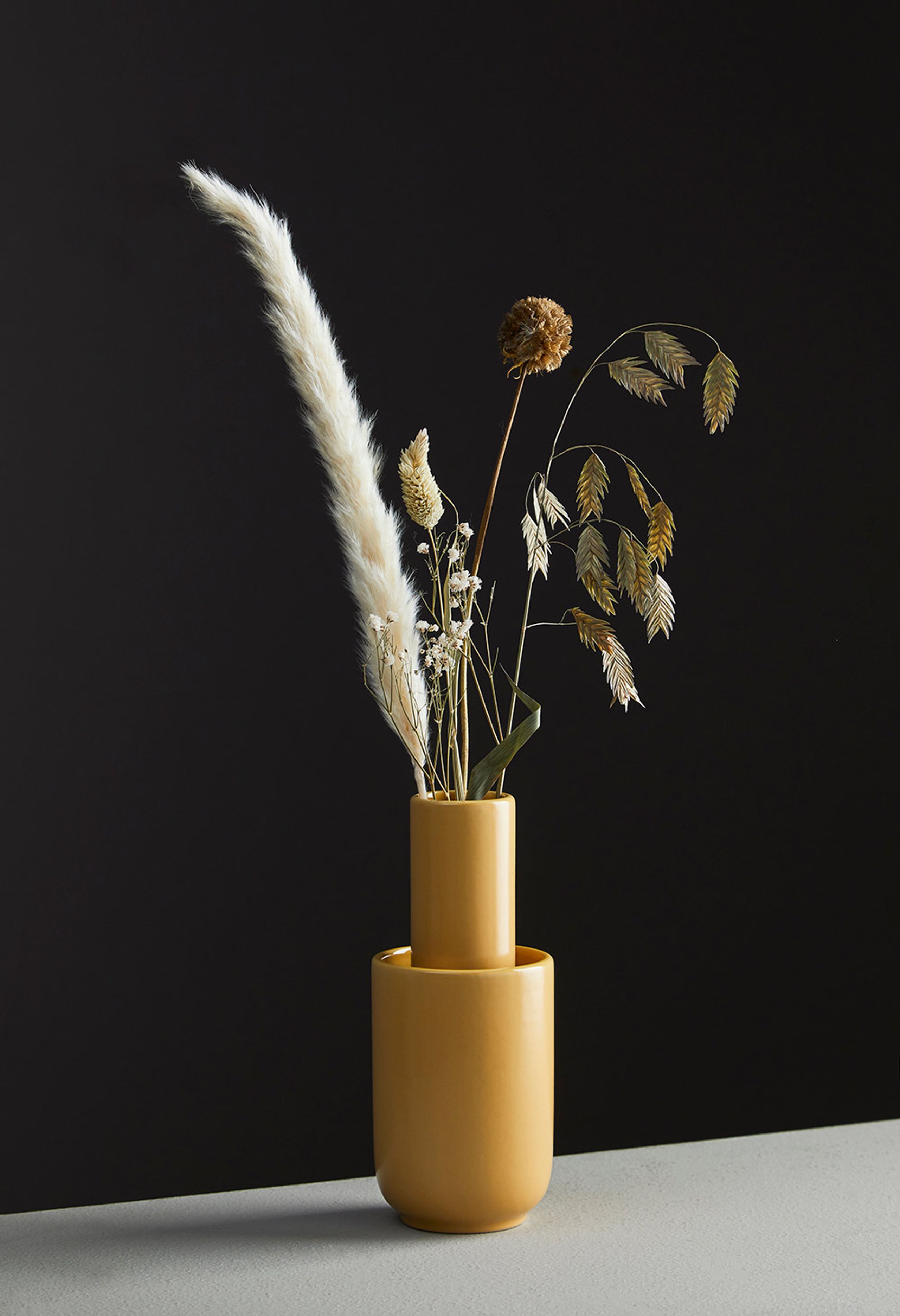 Woud - Vase - Amel vase - Mustard Yellow - Small